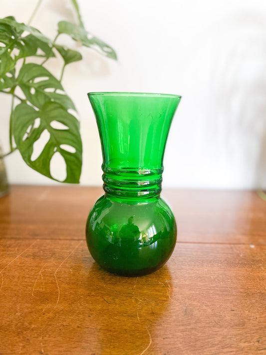 Green Glass Vase - Perth Market