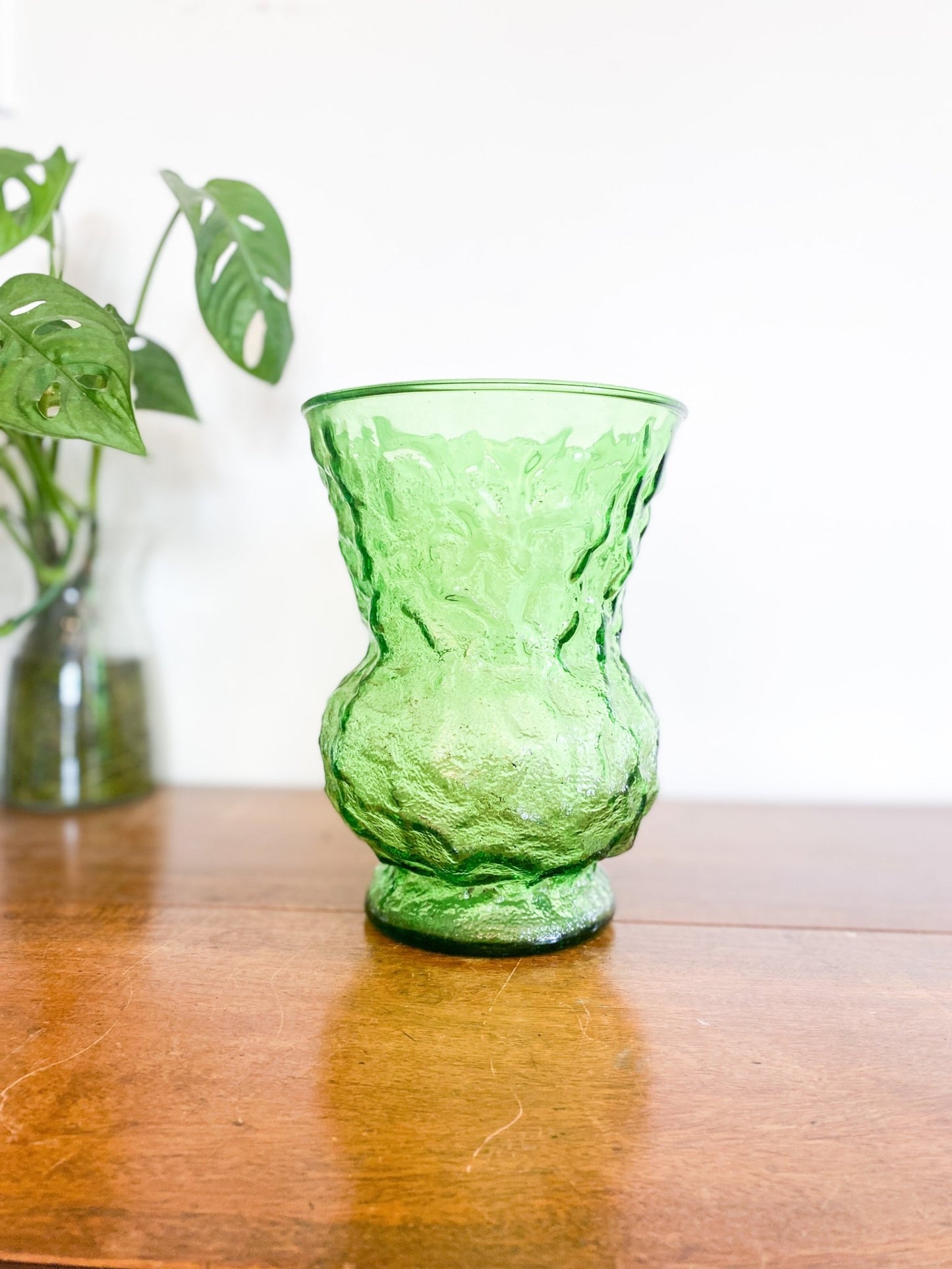 Green Glass Vase - Perth Market