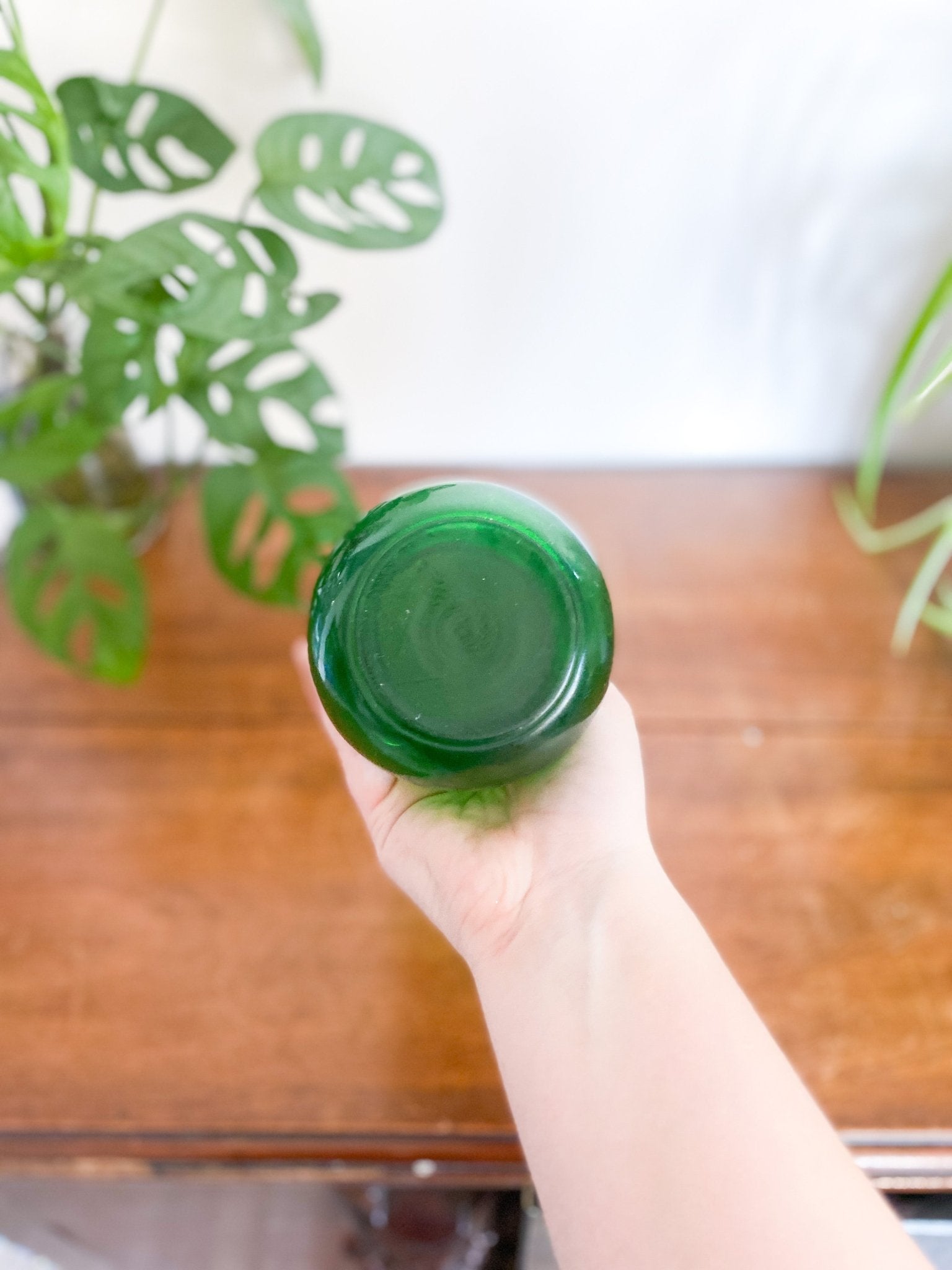 Green Glass Vase - Perth Market