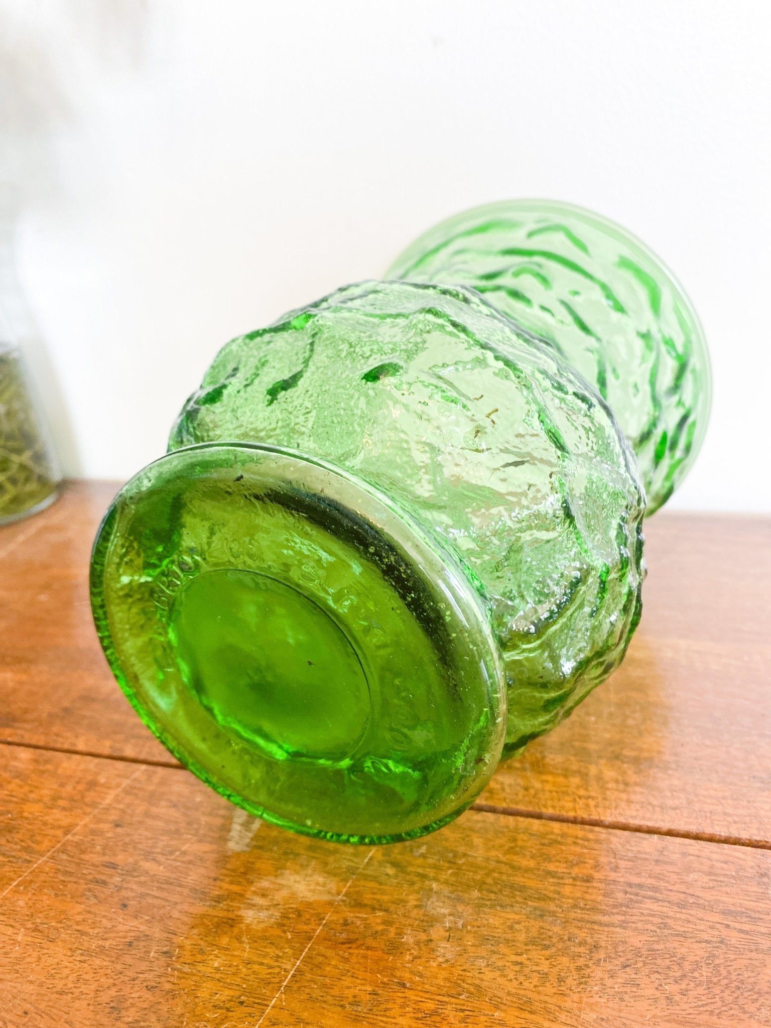 Green Glass Vase - Perth Market