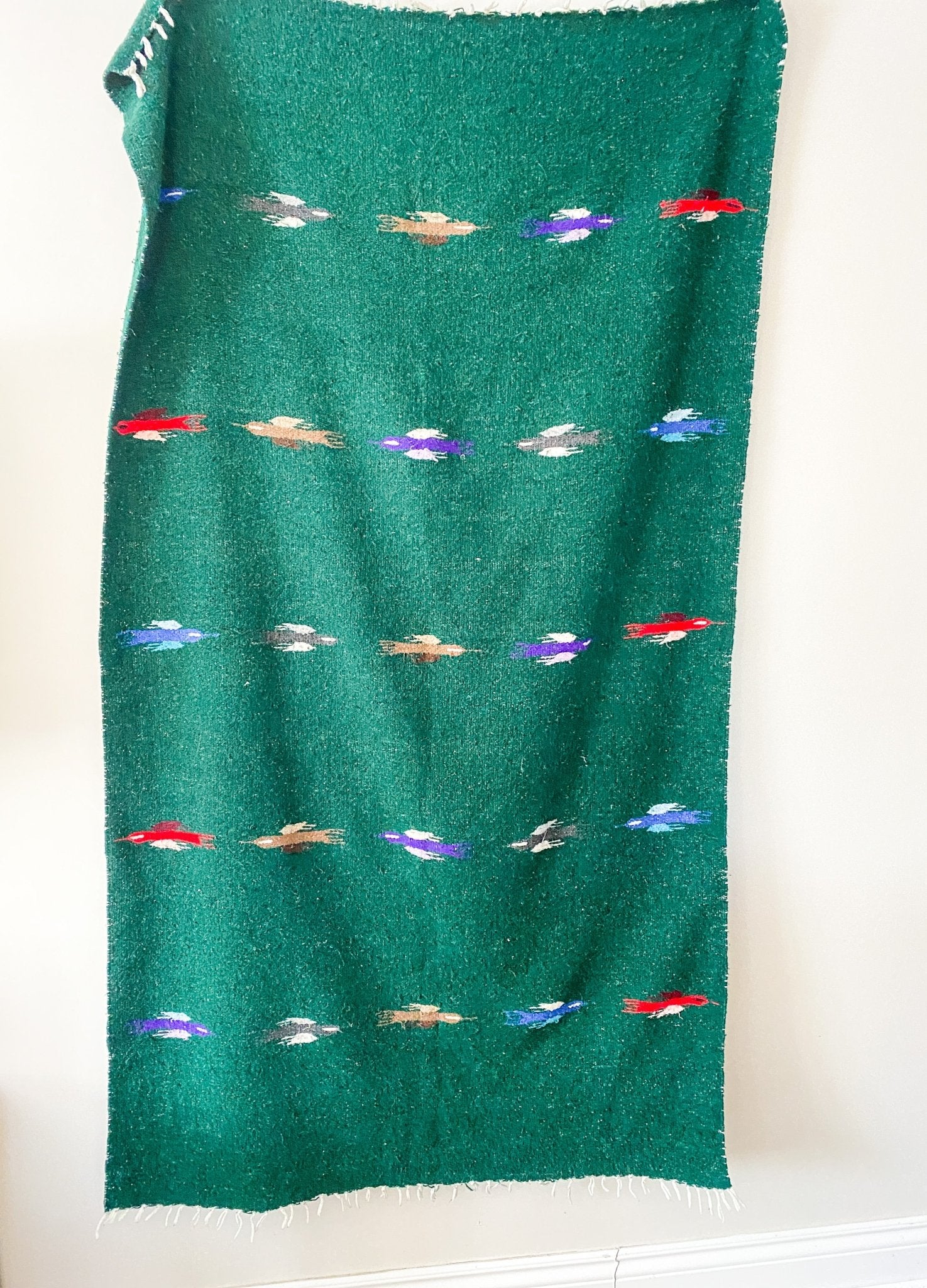 Green Thunder Bird Cottage Blanket - Perth Market