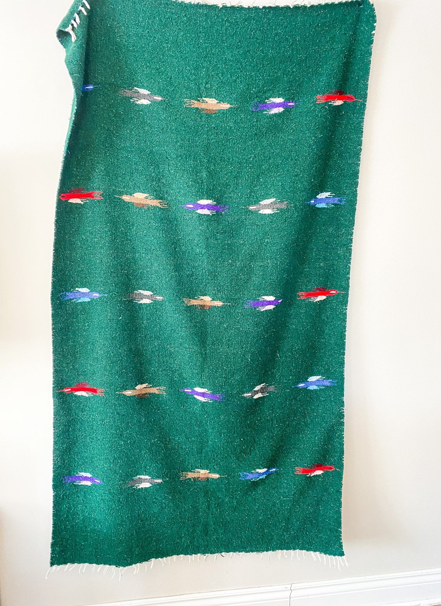 Green Thunder Bird Cottage Blanket - Perth Market