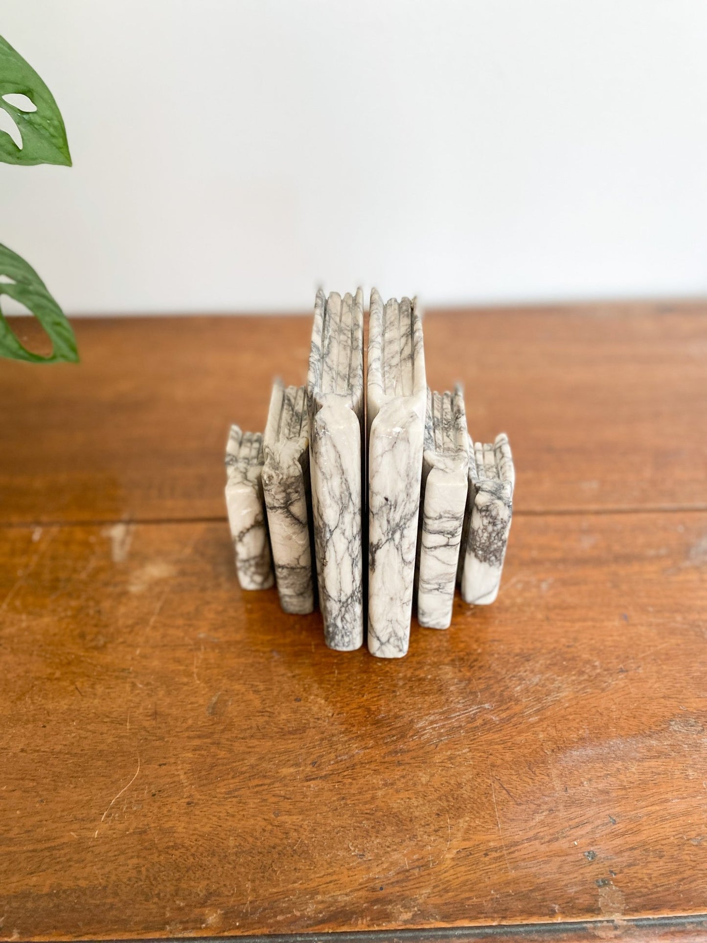 Grey Marble Bookends - Perth Market