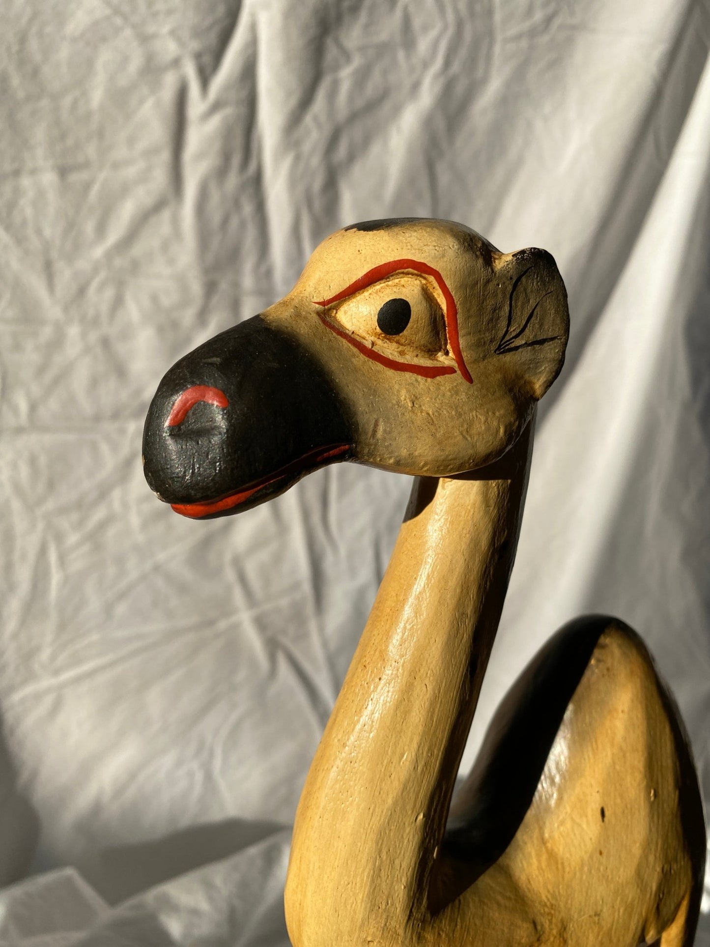 Hand Carved Wooden Camel - Perth Market