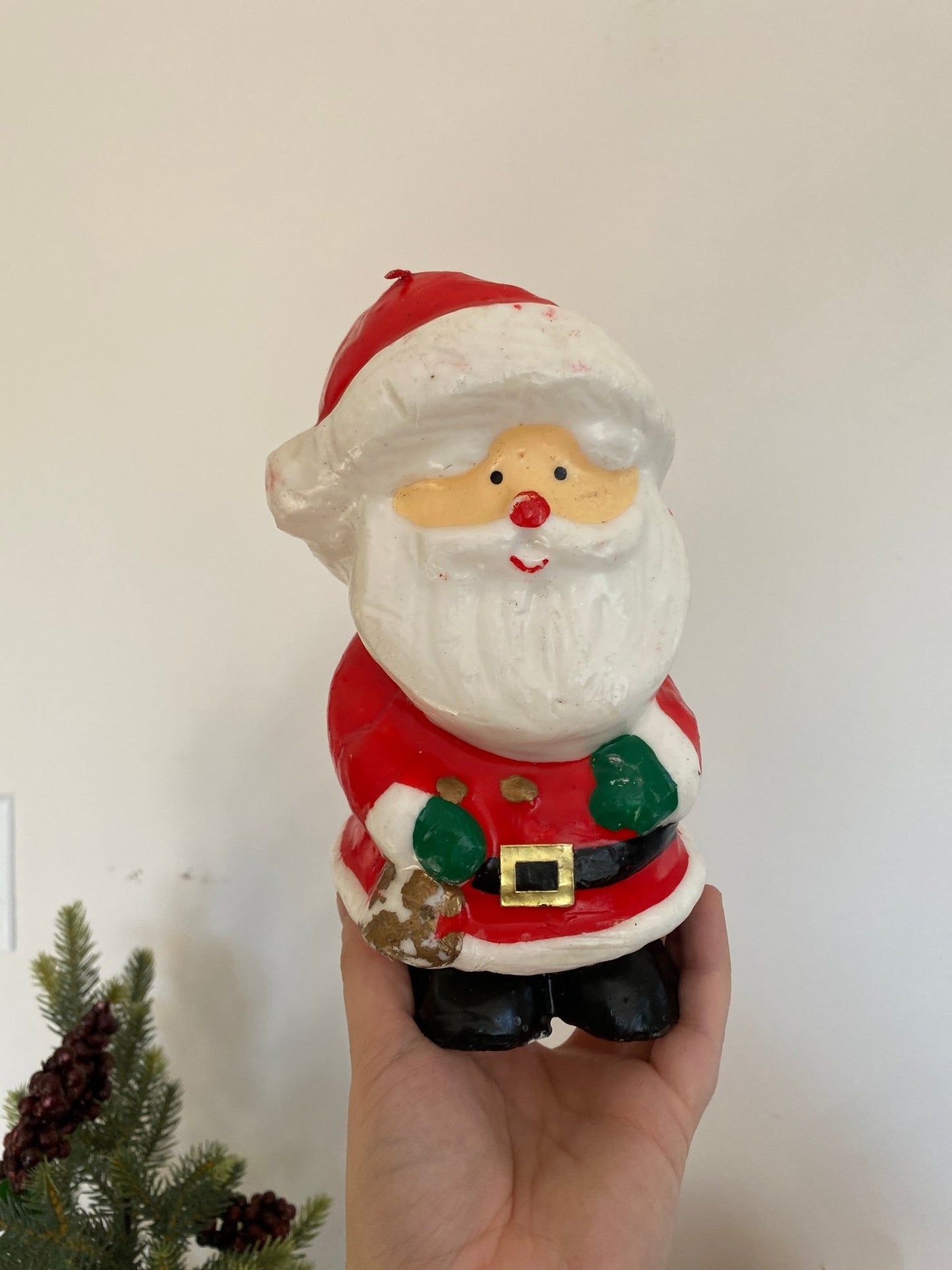 Happy Wax Santa - Perth Market