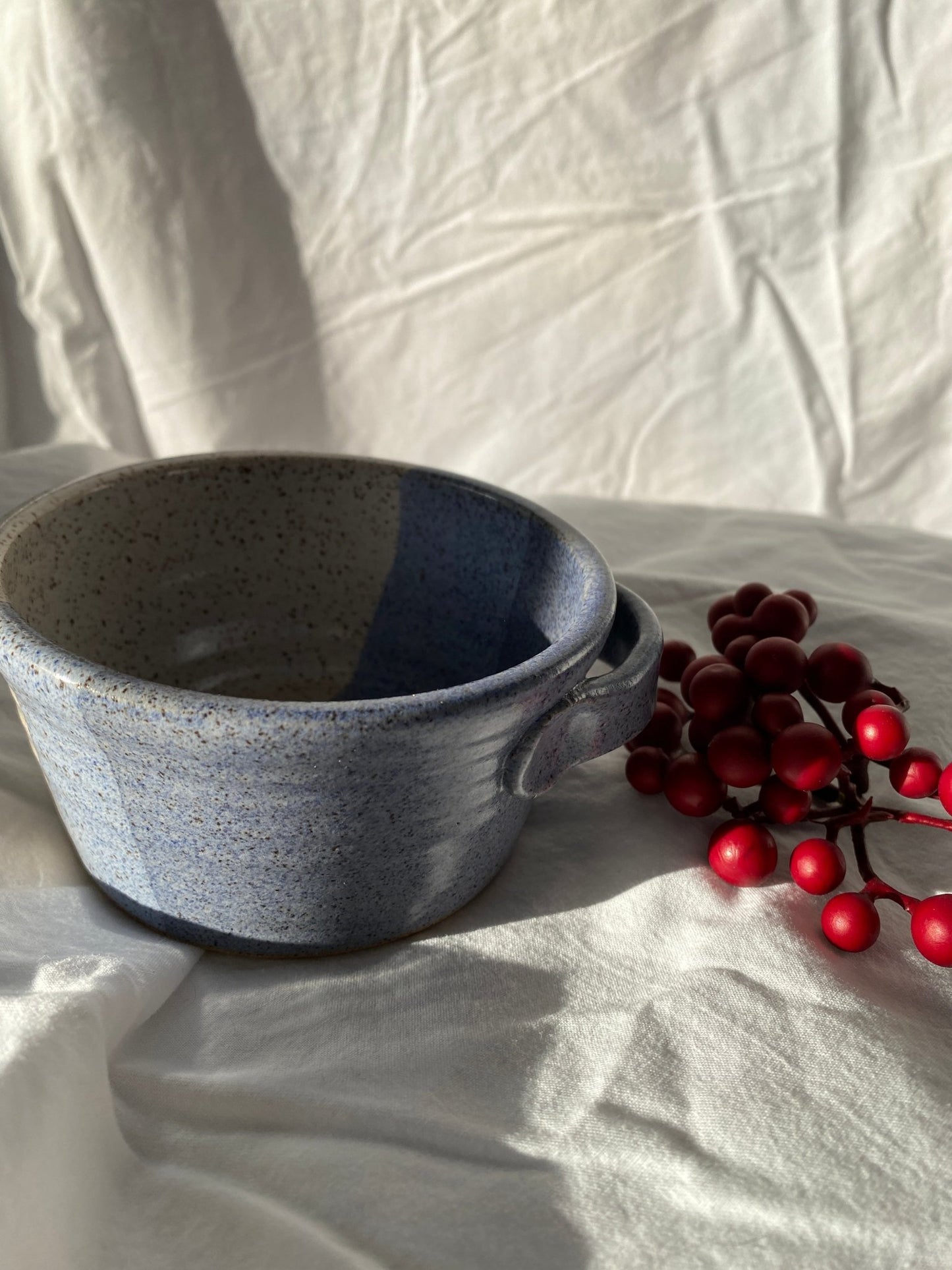 Henderson Blue Pottery Dish - Perth Market