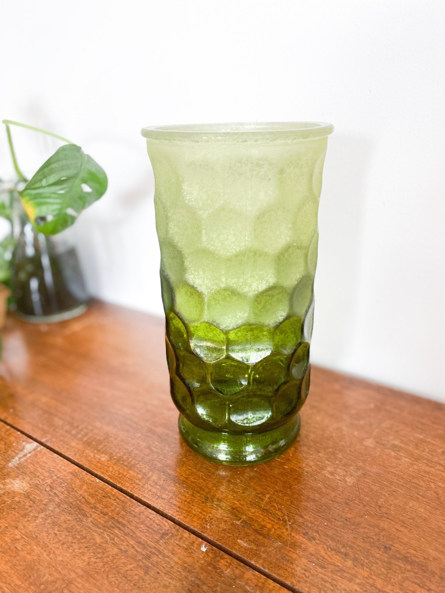 Honeycomb Mercury Glass Ombre Vase - Perth Market