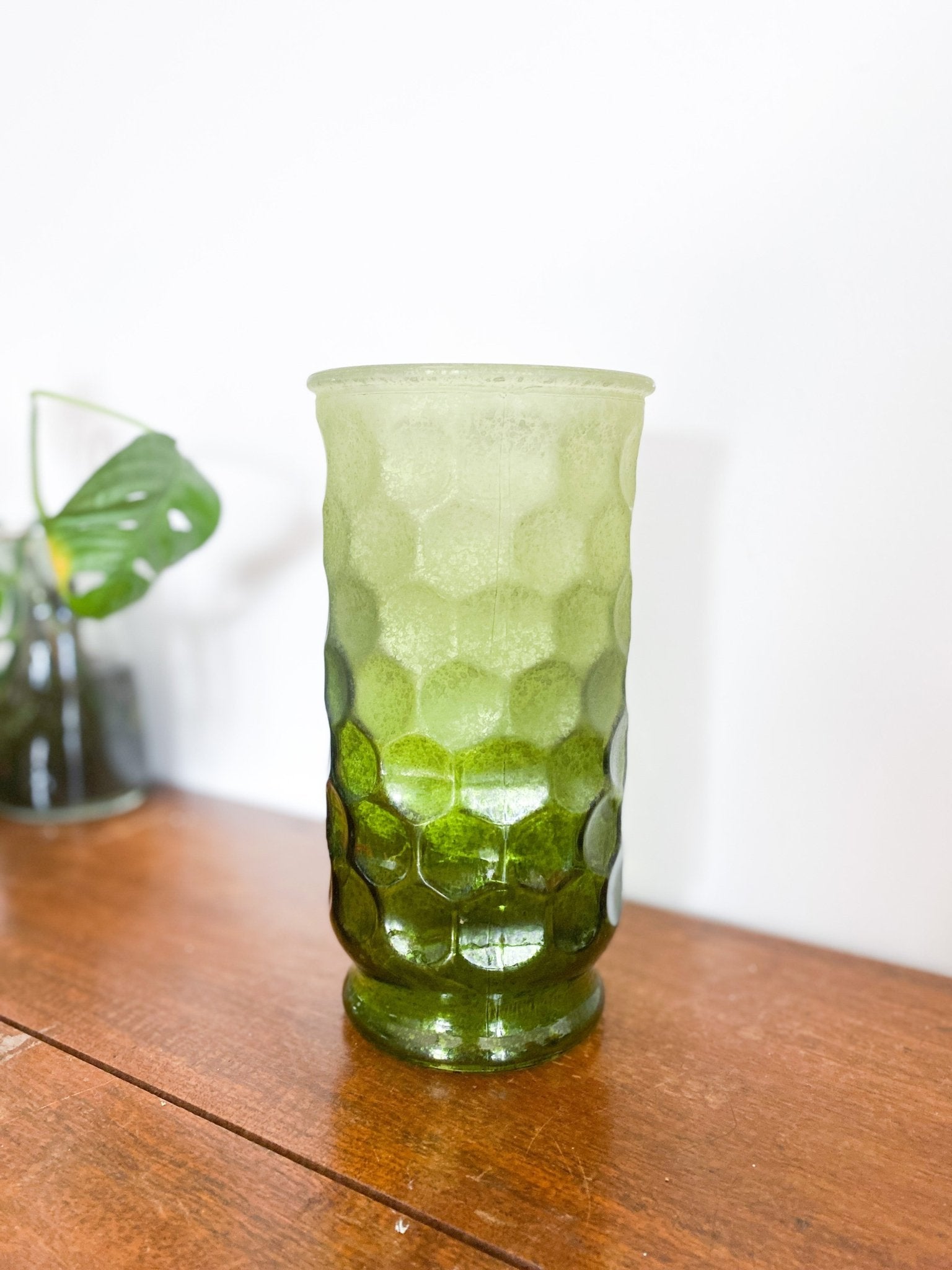 Honeycomb Mercury Glass Ombre Vase - Perth Market