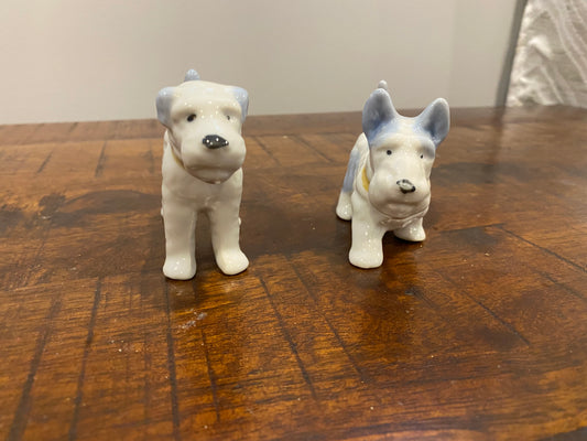 Porcelain Dog | Blue & White