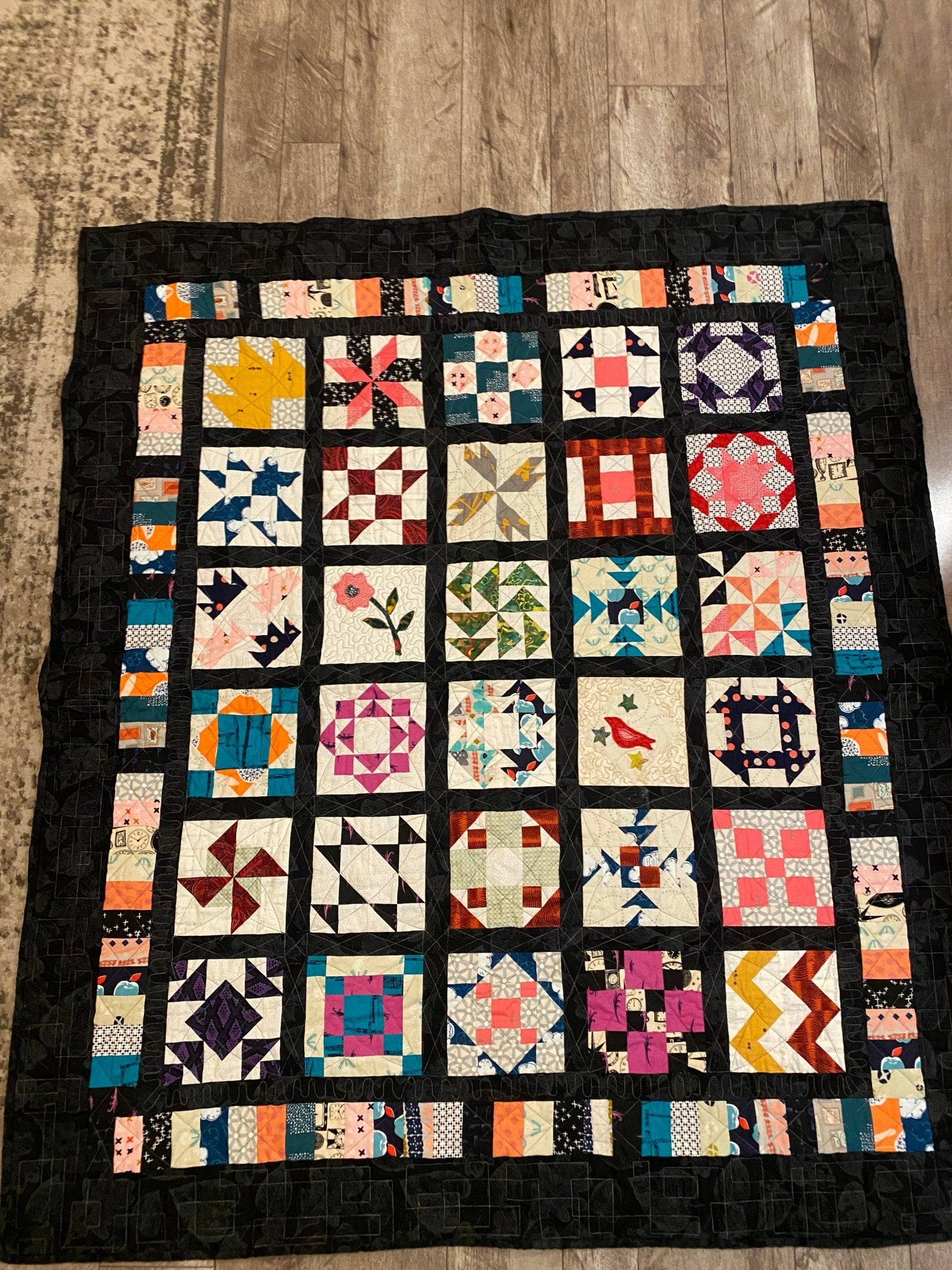 Lap Quilt - Quirky Patterns - Perth Market