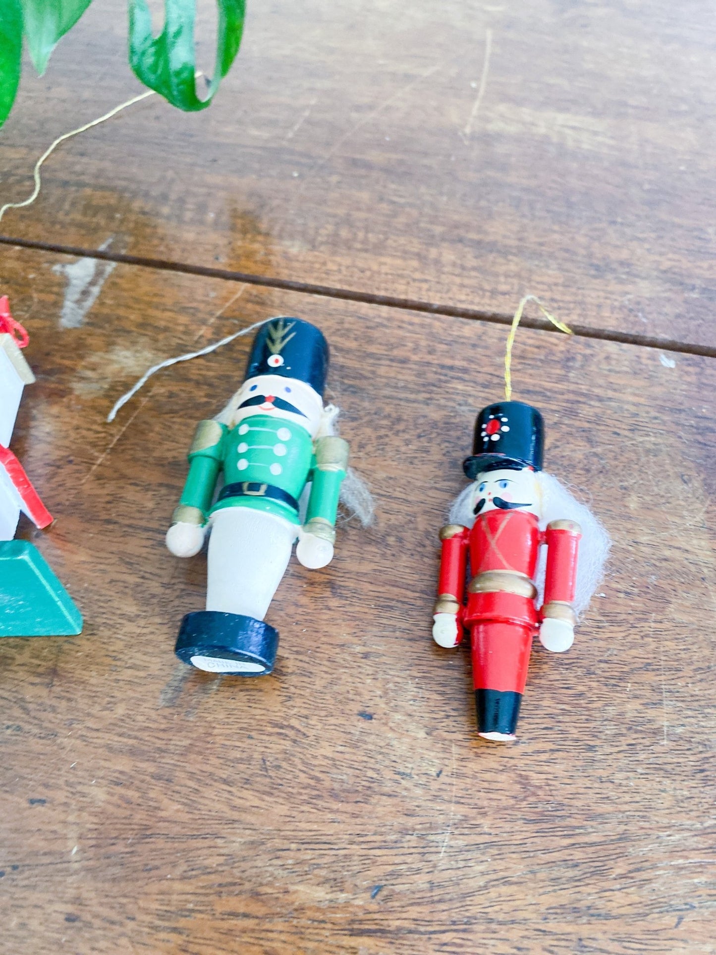 Lot of Vintage Handpainted Wooden Ornaments - Nutcrackers - Perth Market