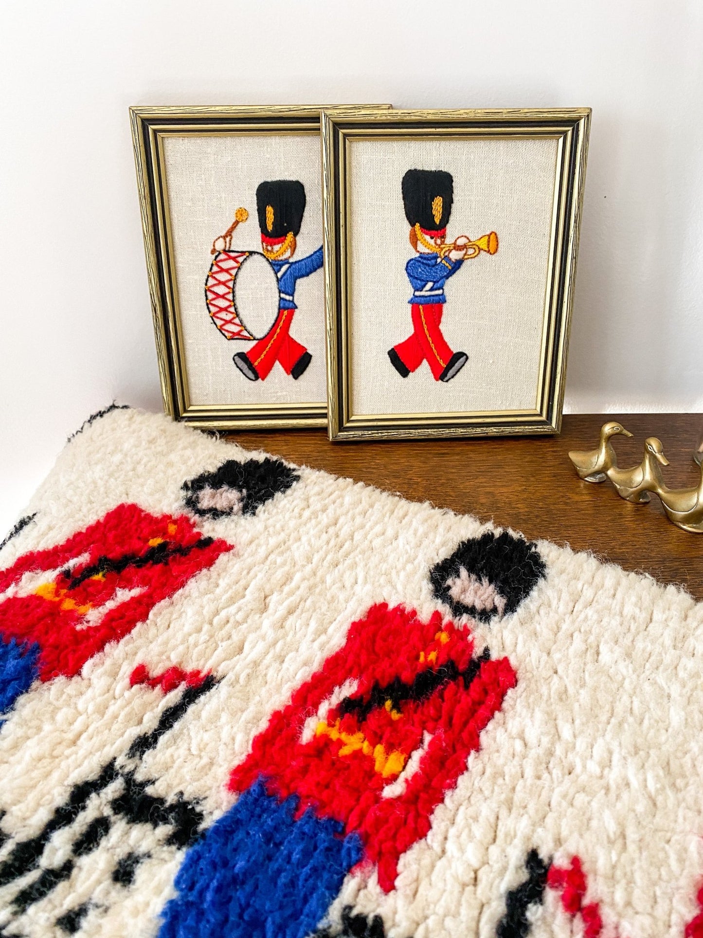 Marching Band Needlework Art [Set of 2] - Perth Market