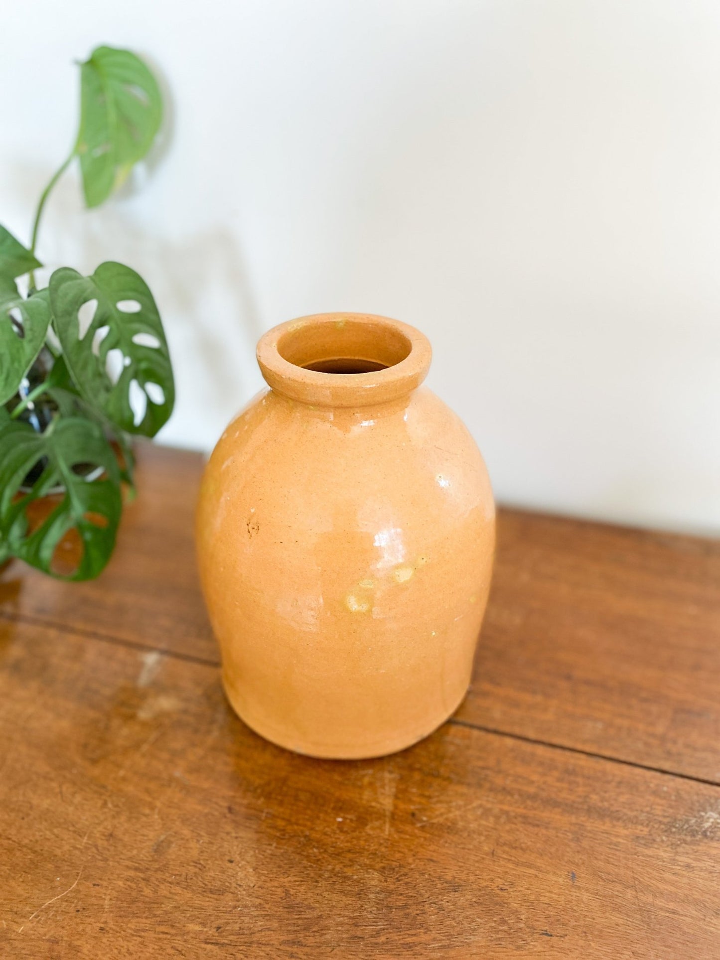 Medium Vintage Stone Mustard Crock - Perth Market