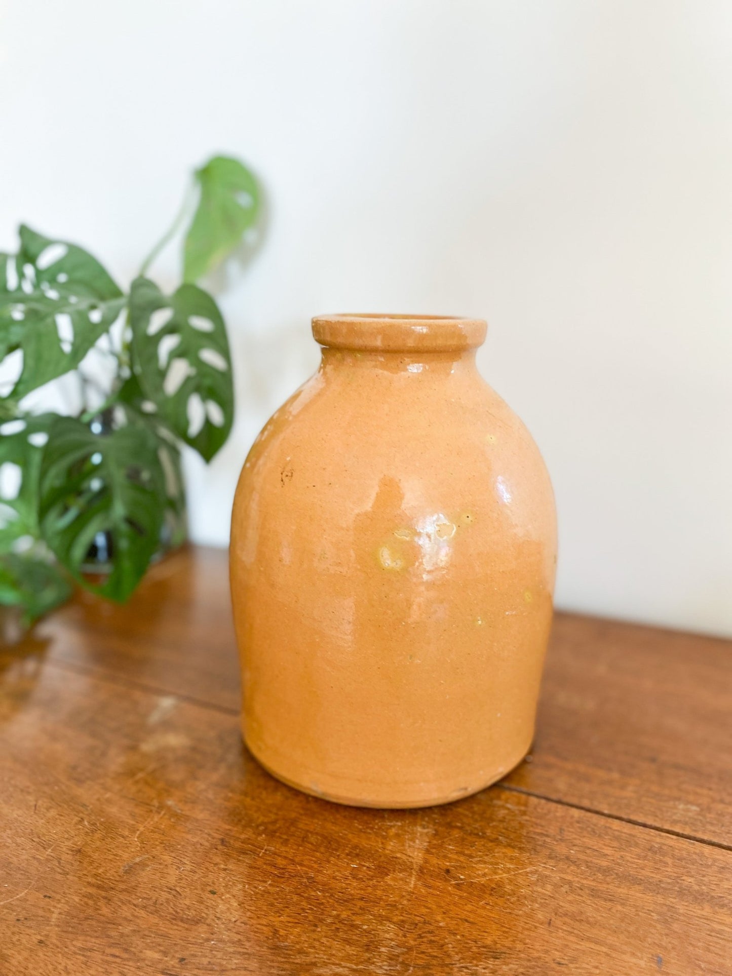 Medium Vintage Stone Mustard Crock - Perth Market