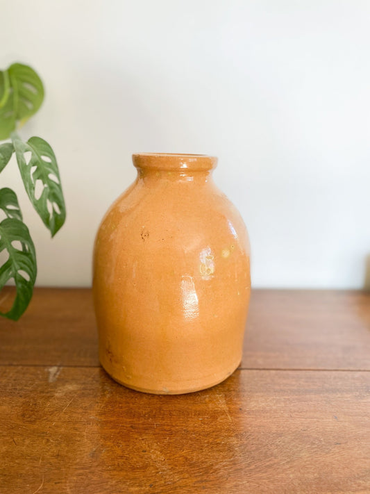 Medium Vintage Stone Mustard Crock - Perth Market