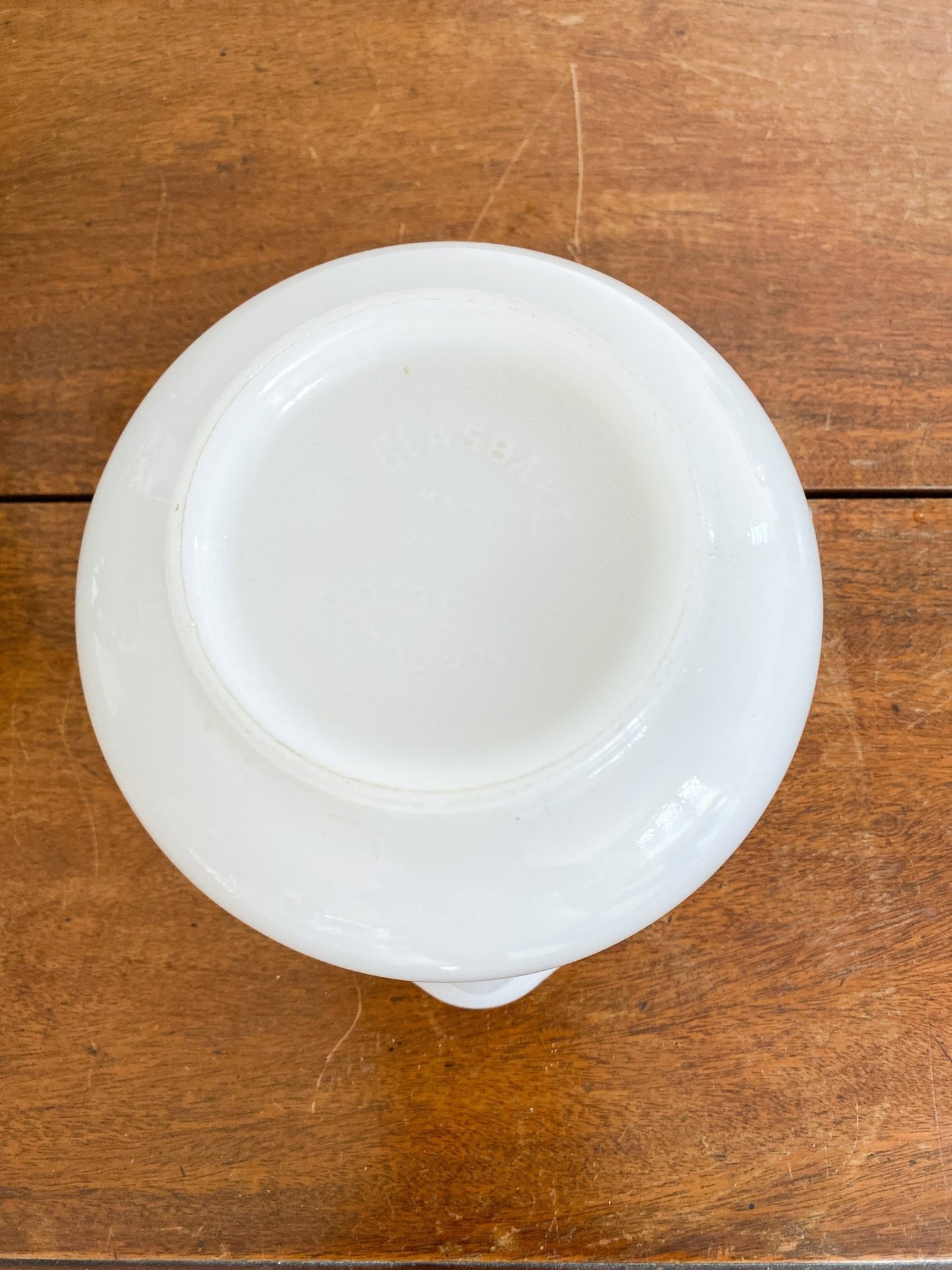 Milk Glass Bowl with Lip - Perth Market