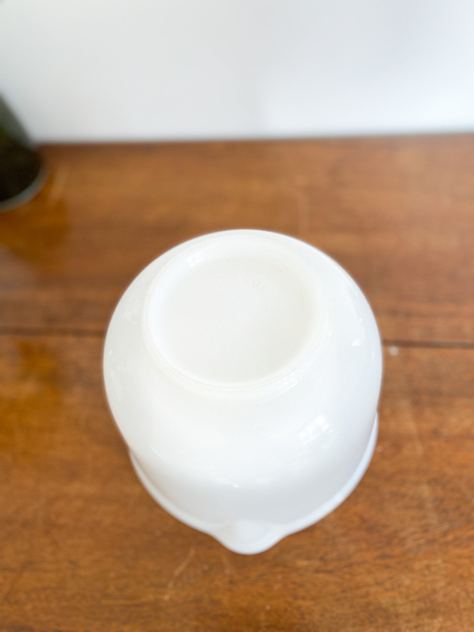 Milk Glass Bowl with Lip - Perth Market