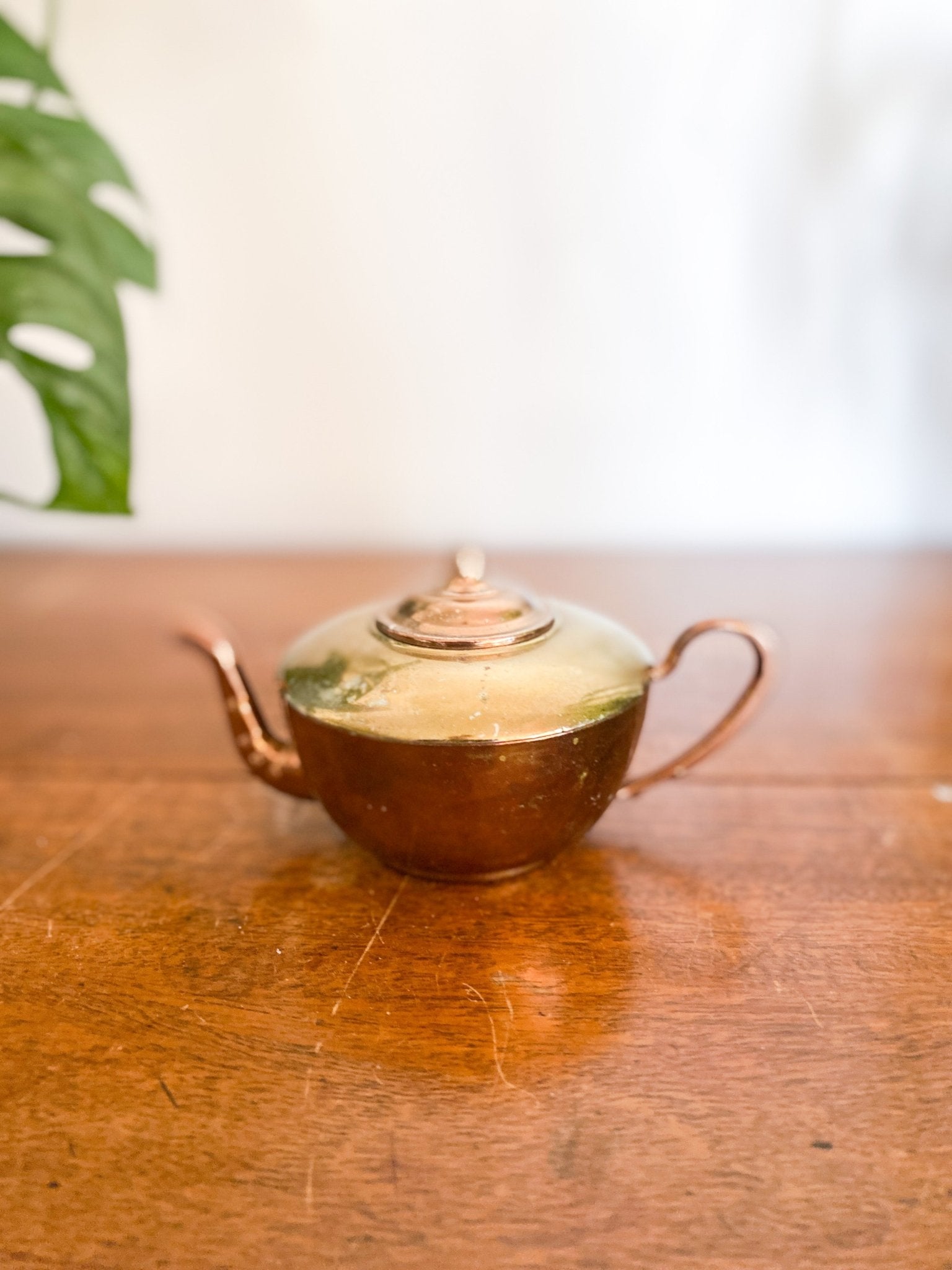 Mini Faux Brass Teapot - Perth Market