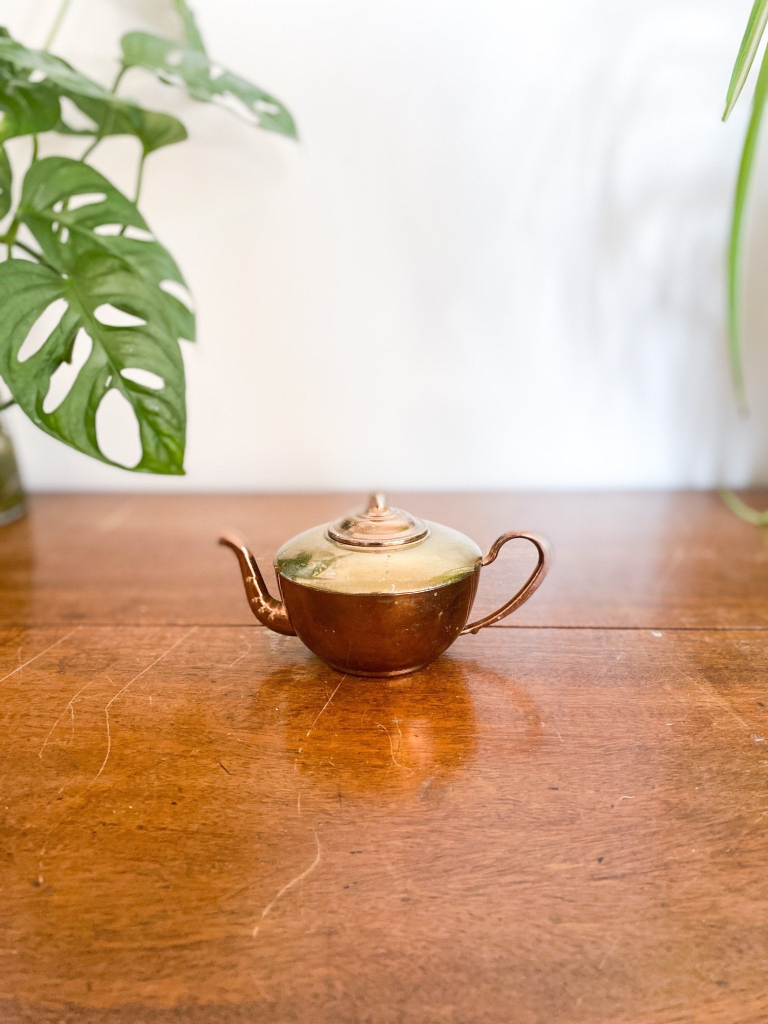 Mini Faux Brass Teapot - Perth Market