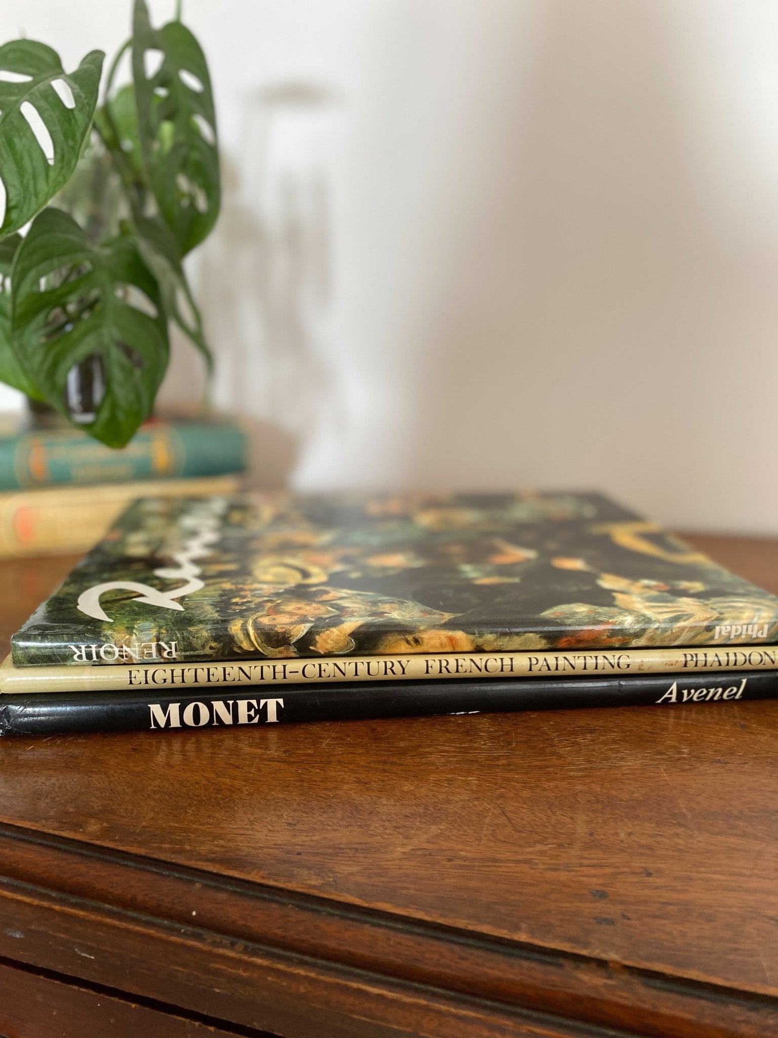 Vintage outlet Large Monet Coffee Table Color Hardcover Book