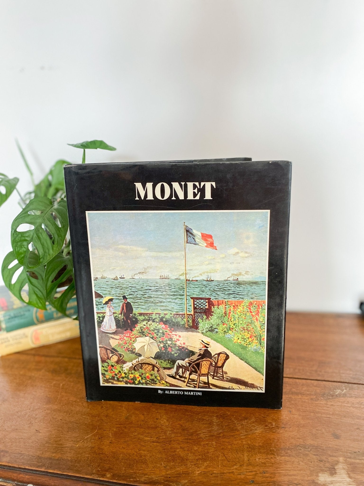 Monet Hardcover Coffee Table Book from 1978 - Perth Market