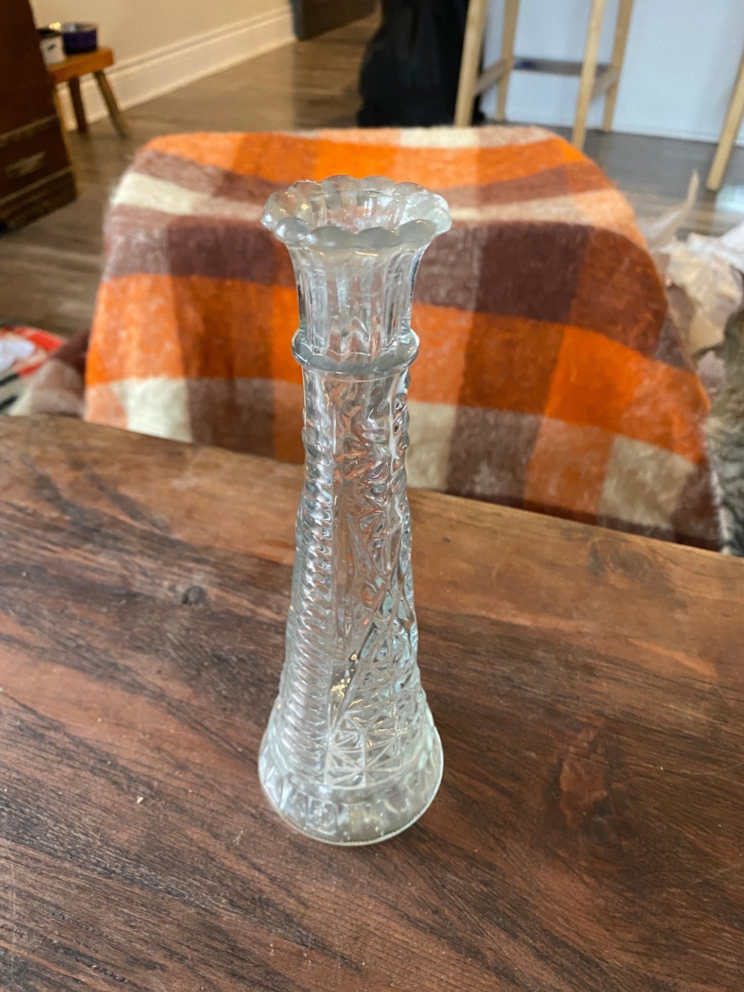 Pair of Crystal Candlesticks - Perth Market