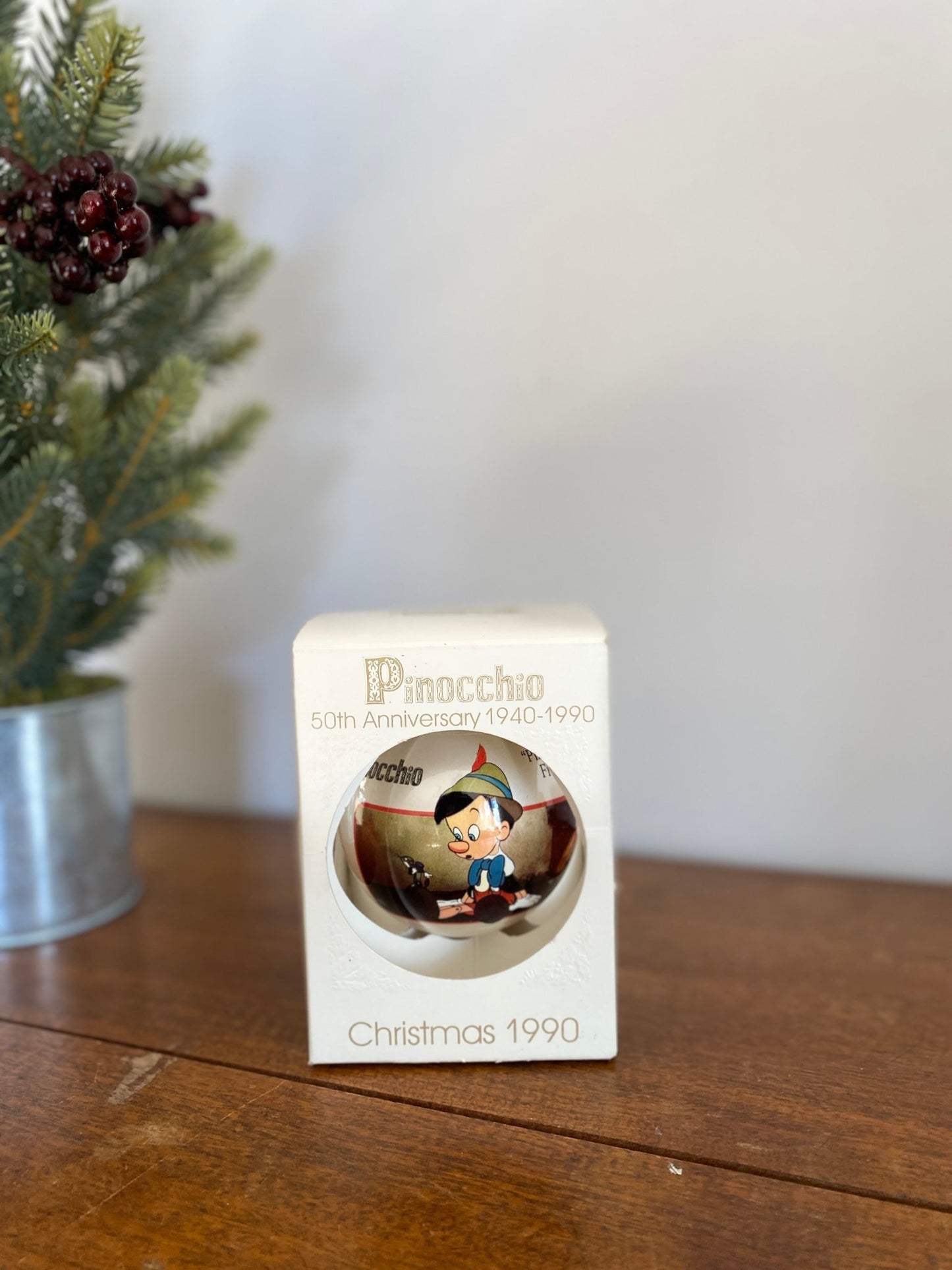 Pinnochio Ornament - 50th Anniversary Christmas 1990 - Perth Market