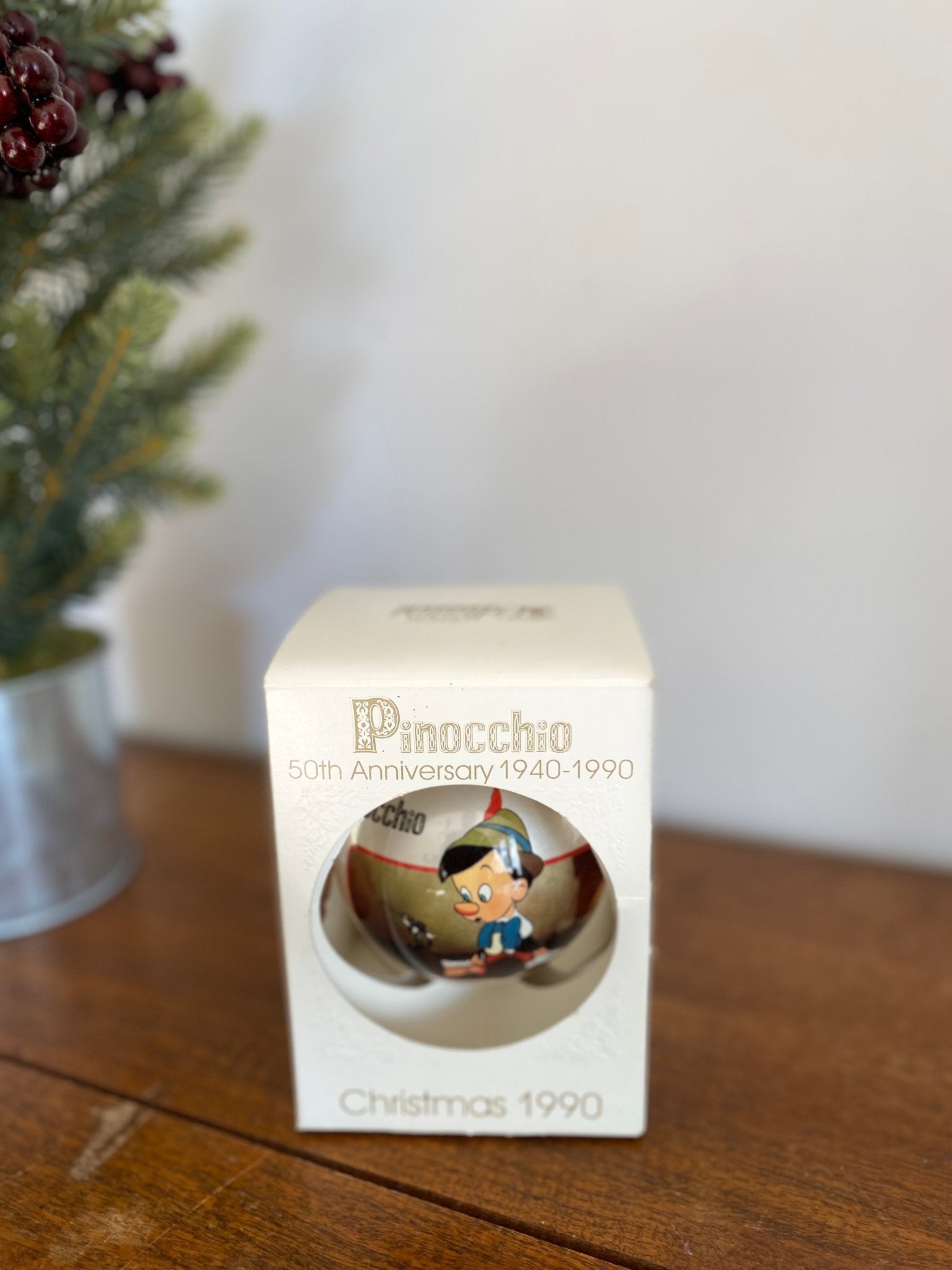 Pinnochio Ornament - 50th Anniversary Christmas 1990 - Perth Market