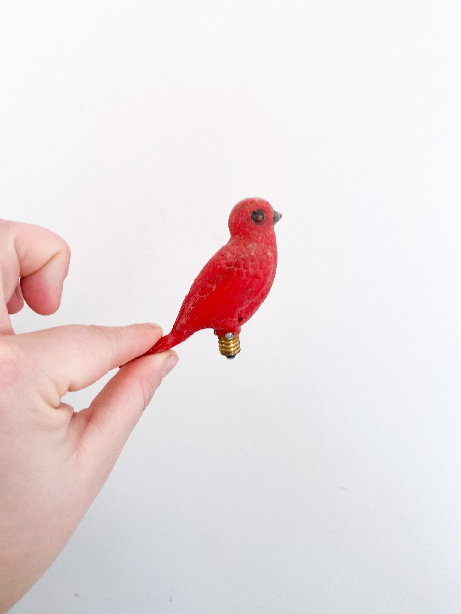 Plastic Vintage Bird Christmas Bulbs - Perth Market