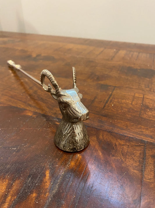 Rams Head Silver Candle Snuffer - Perth Market