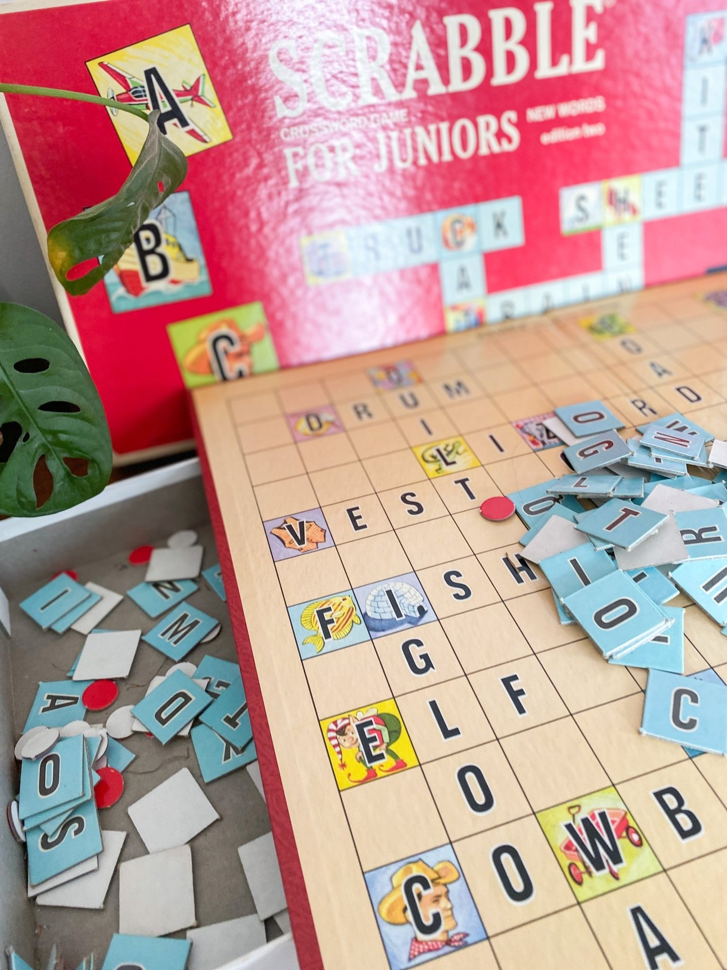 Scrabble for Juniors - Vintage 1964 Game. - Perth Market