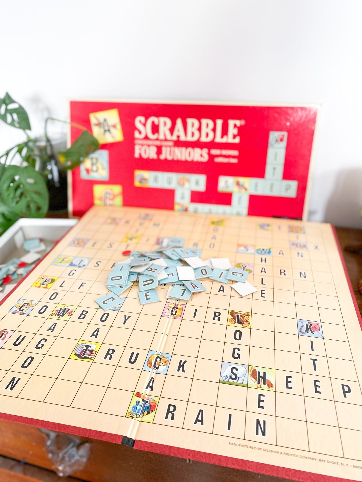 Scrabble for Juniors - Vintage 1964 Game. - Perth Market