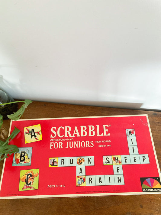 Scrabble for Juniors - Vintage 1964 Game. - Perth Market