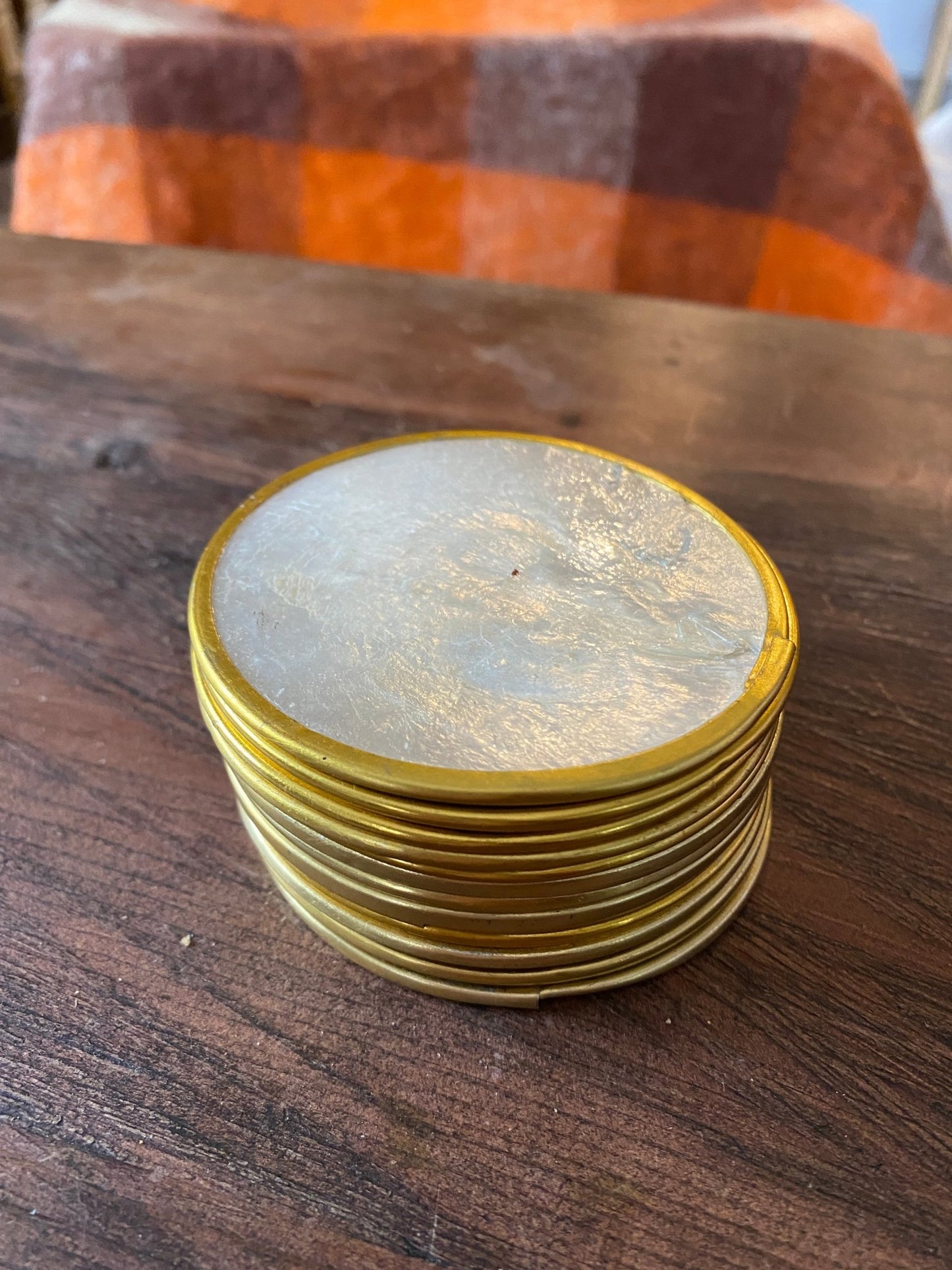 Set of Pearlescent Coasters - Perth Market