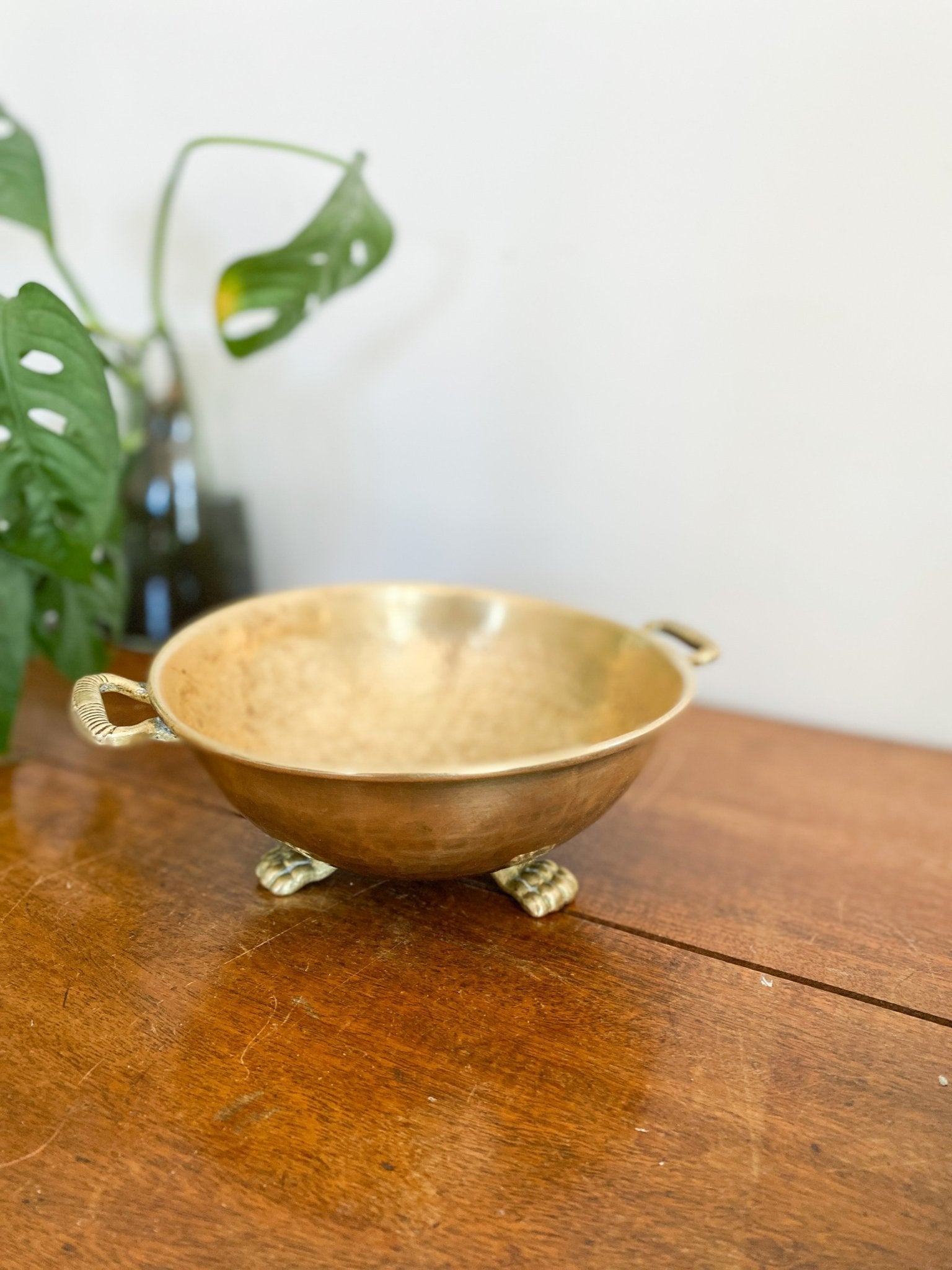 Short Footed Brass Bowl - Perth Market