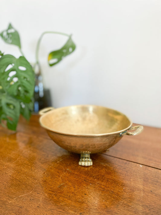 Short Footed Brass Bowl - Perth Market