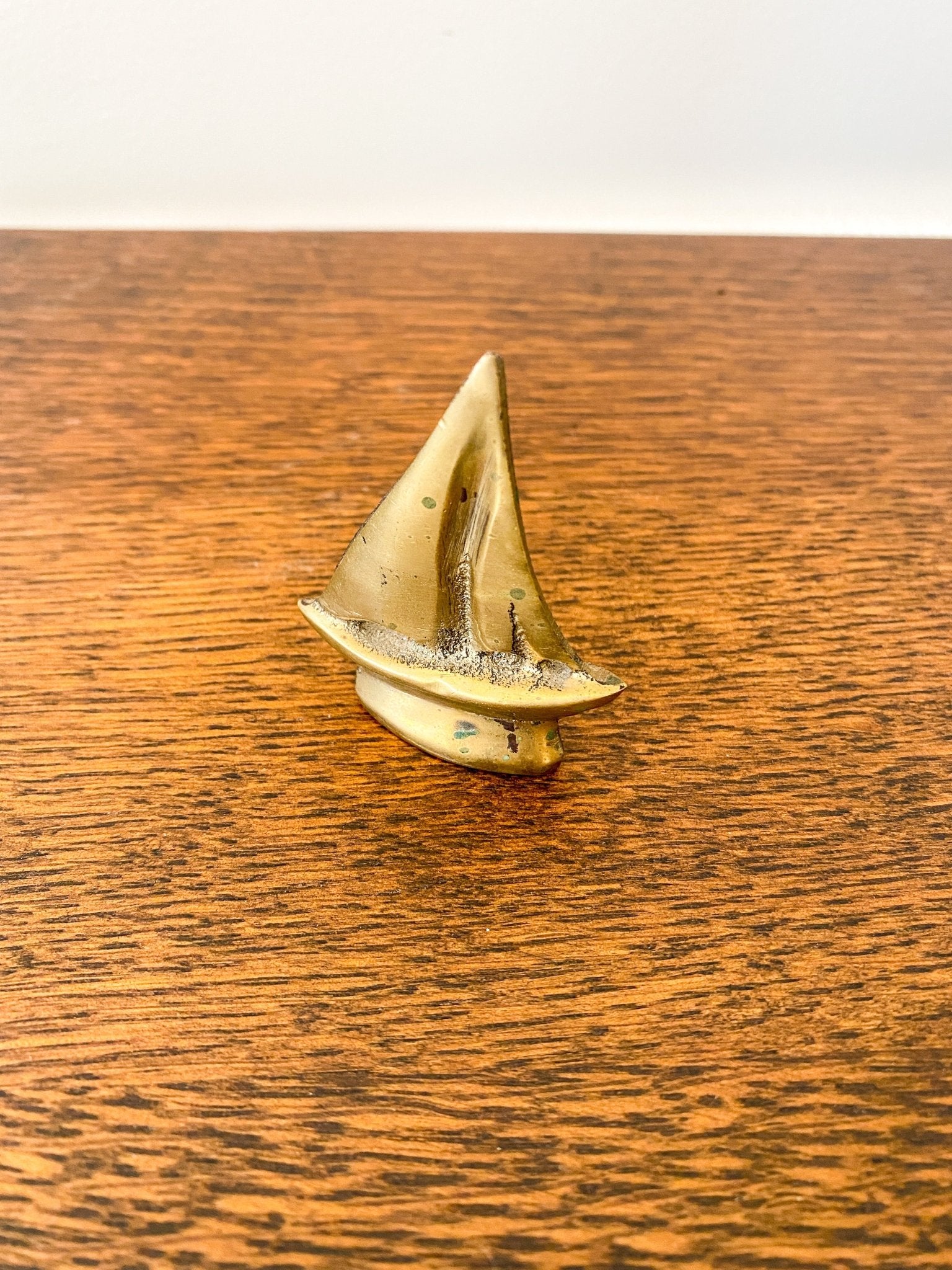 Small Brass Sail Boat - Perth Market