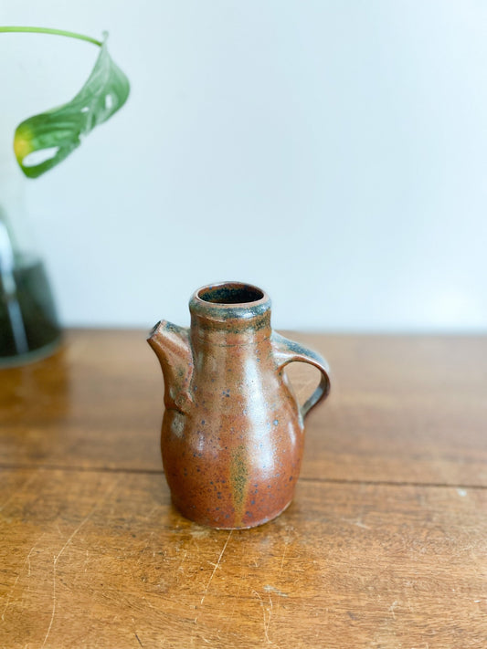 Small Brown Pitcher Vase - Perth Market