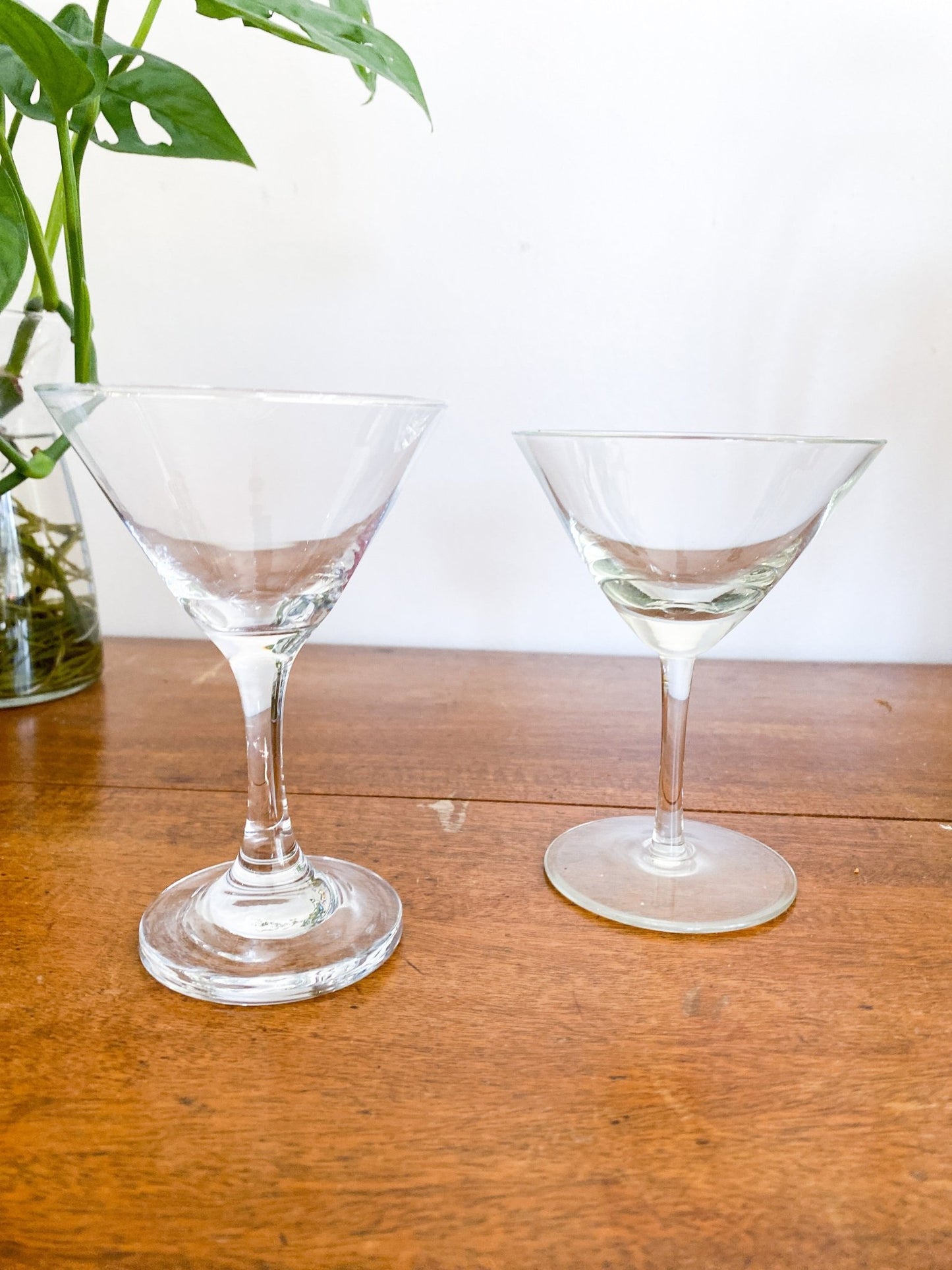 Small Clear Martini Glasses (Set of 2) - Perth Market