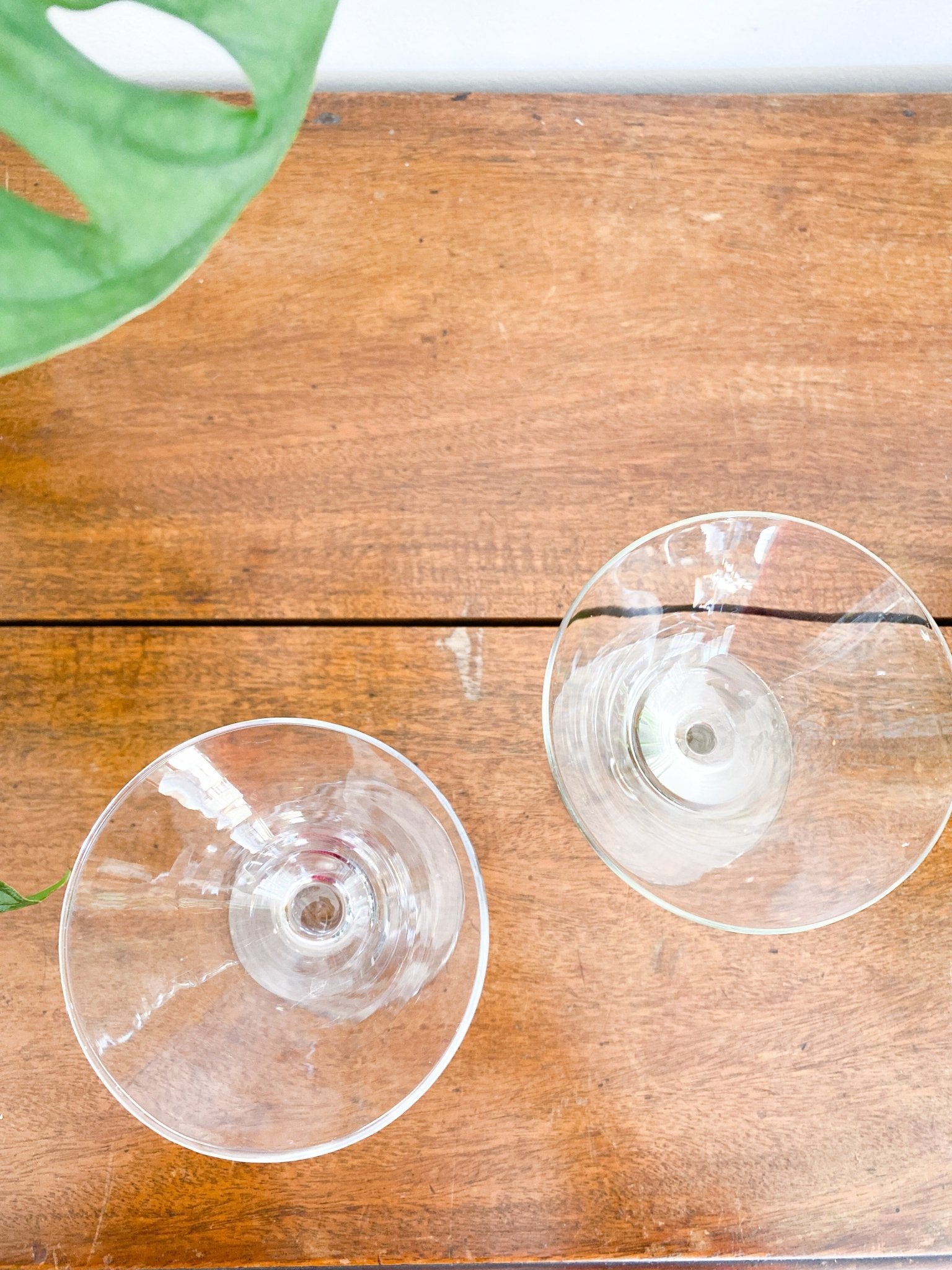 Small Clear Martini Glasses (Set of 2) - Perth Market