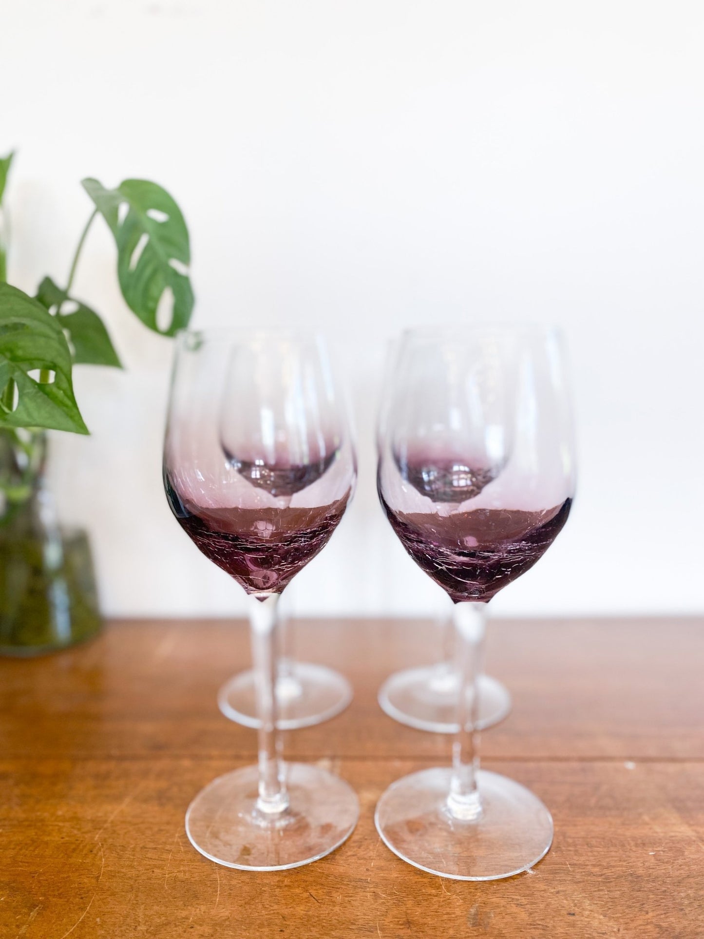 Smoked Glass Wine Glasses (Set of 4) - Perth Market