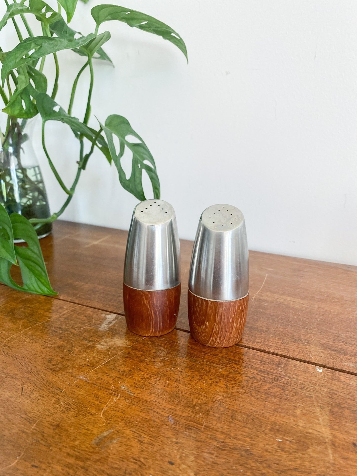 Swedish Teak Salt and Pepper Shakers - Perth Market