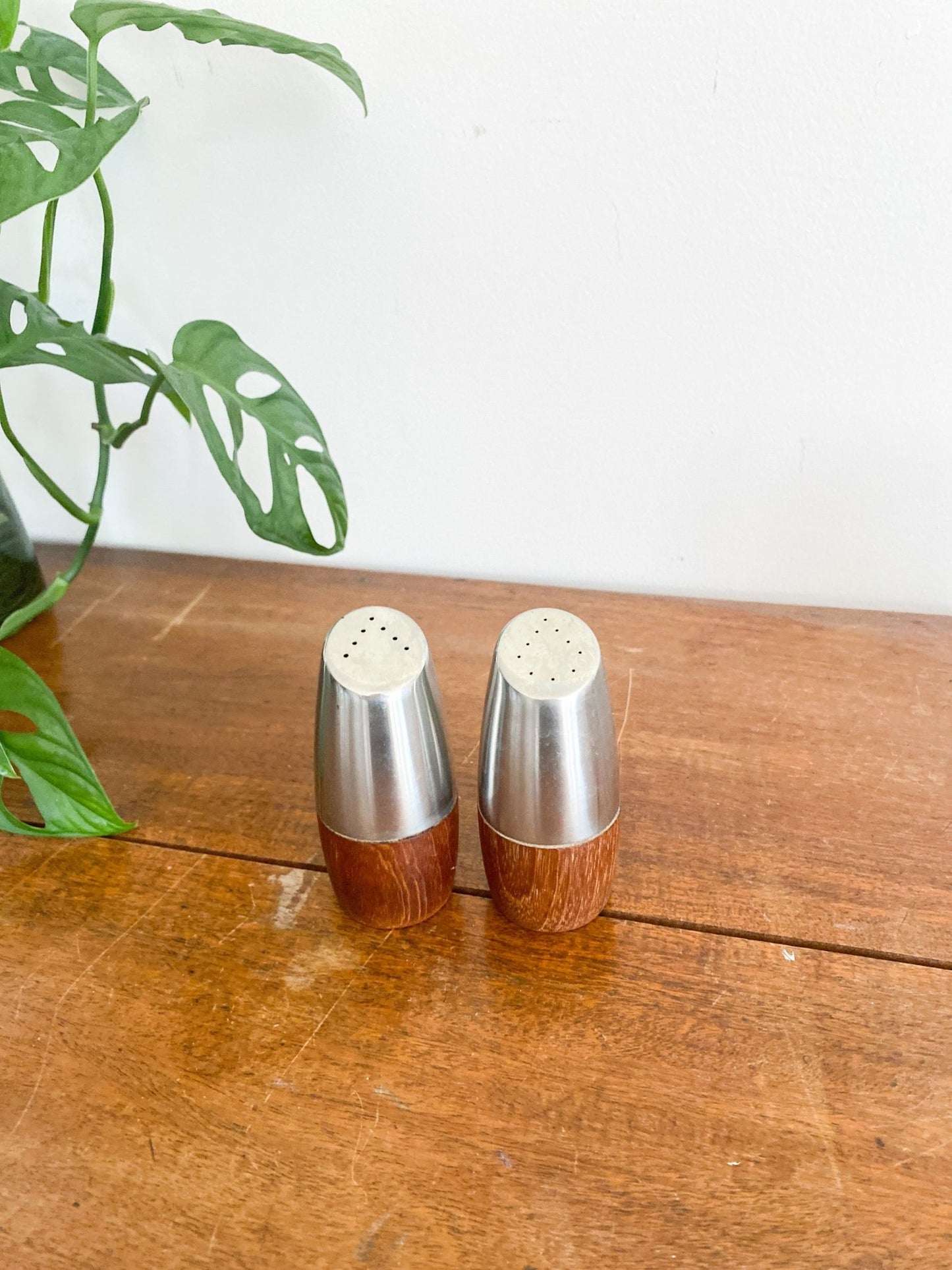 Swedish Teak Salt and Pepper Shakers - Perth Market