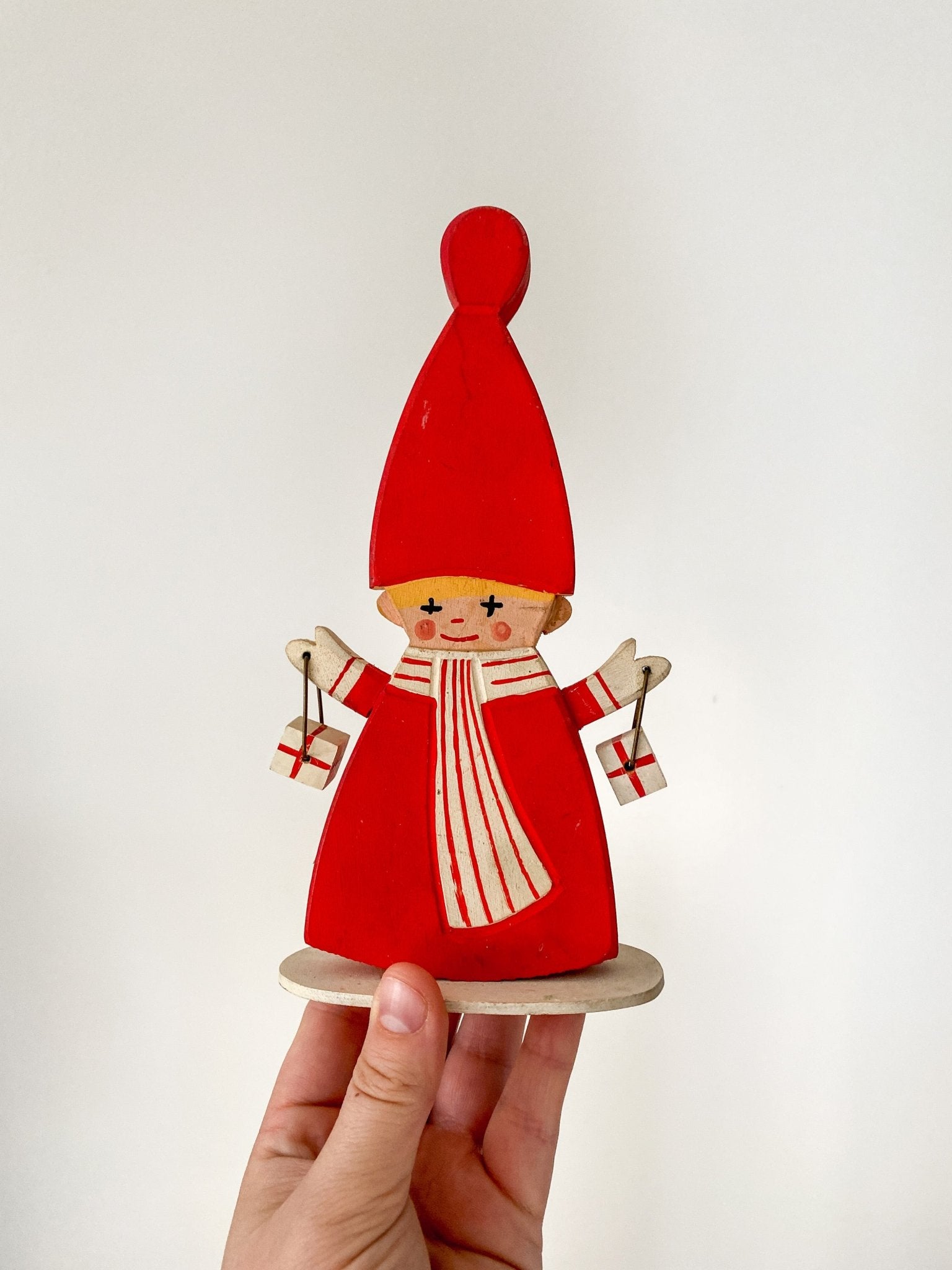 Swedish Wooden Christmas Accent | Wooden Figure - Perth Market