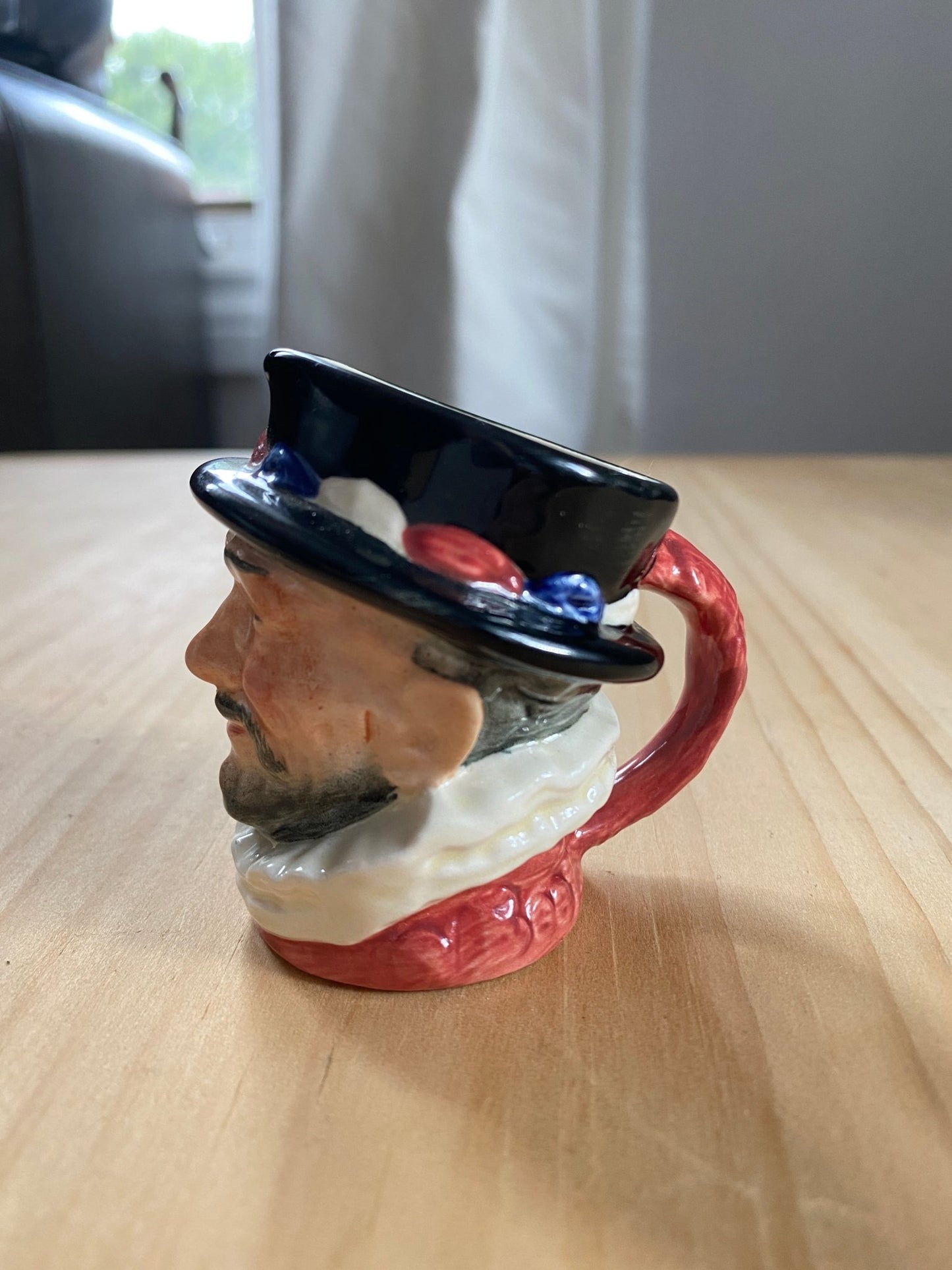 Tiny Royal Doulton Toby Jug, "Beefeater" - Perth Market