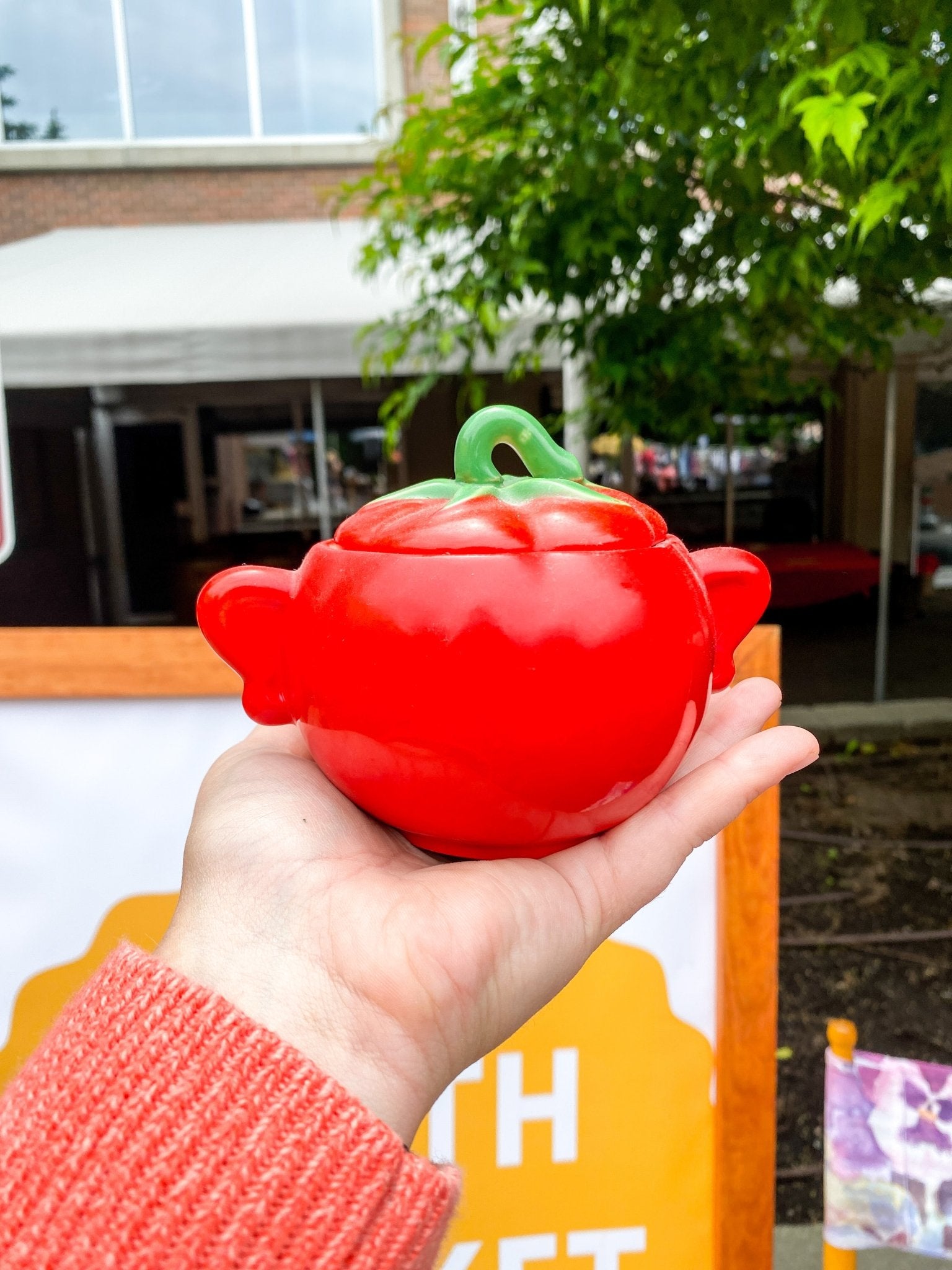 Vintage 1940s Pantry Parade Tomato Cream and Sugar - Perth Market