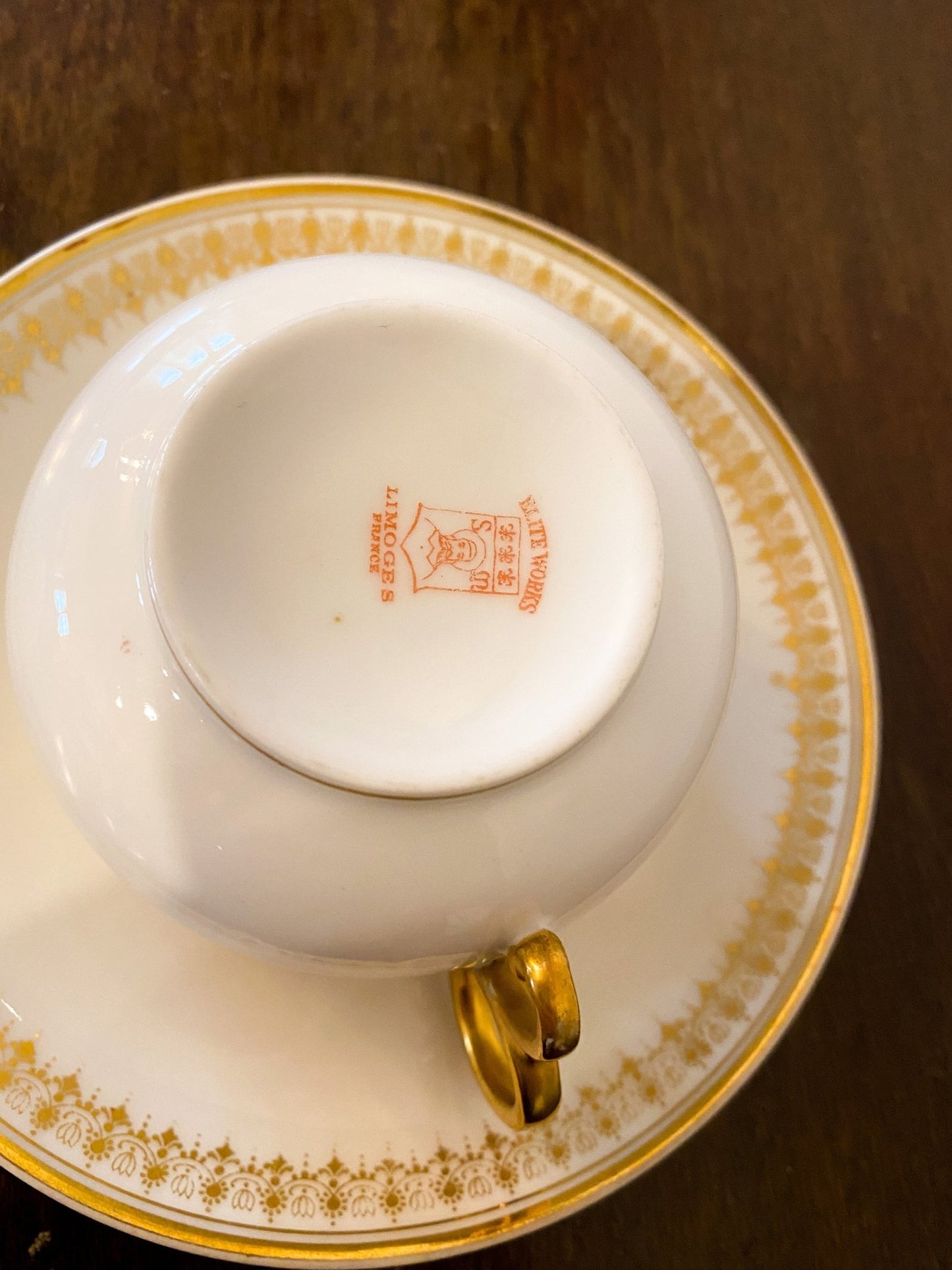 Vintage Antique Limoges Elite Works Tea Cup - EXTRA 40% off - Perth Market