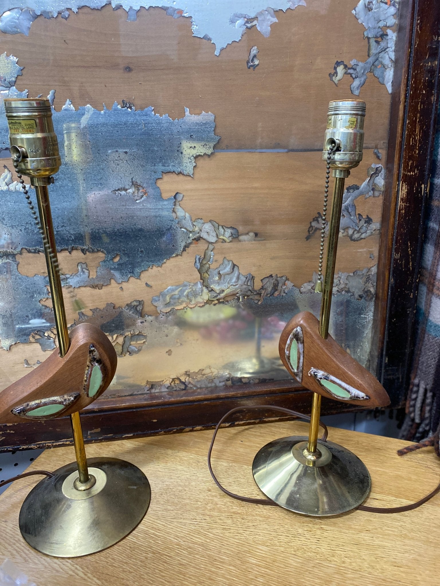 Vintage Bird MSCM Set of Lamps - Perth Market