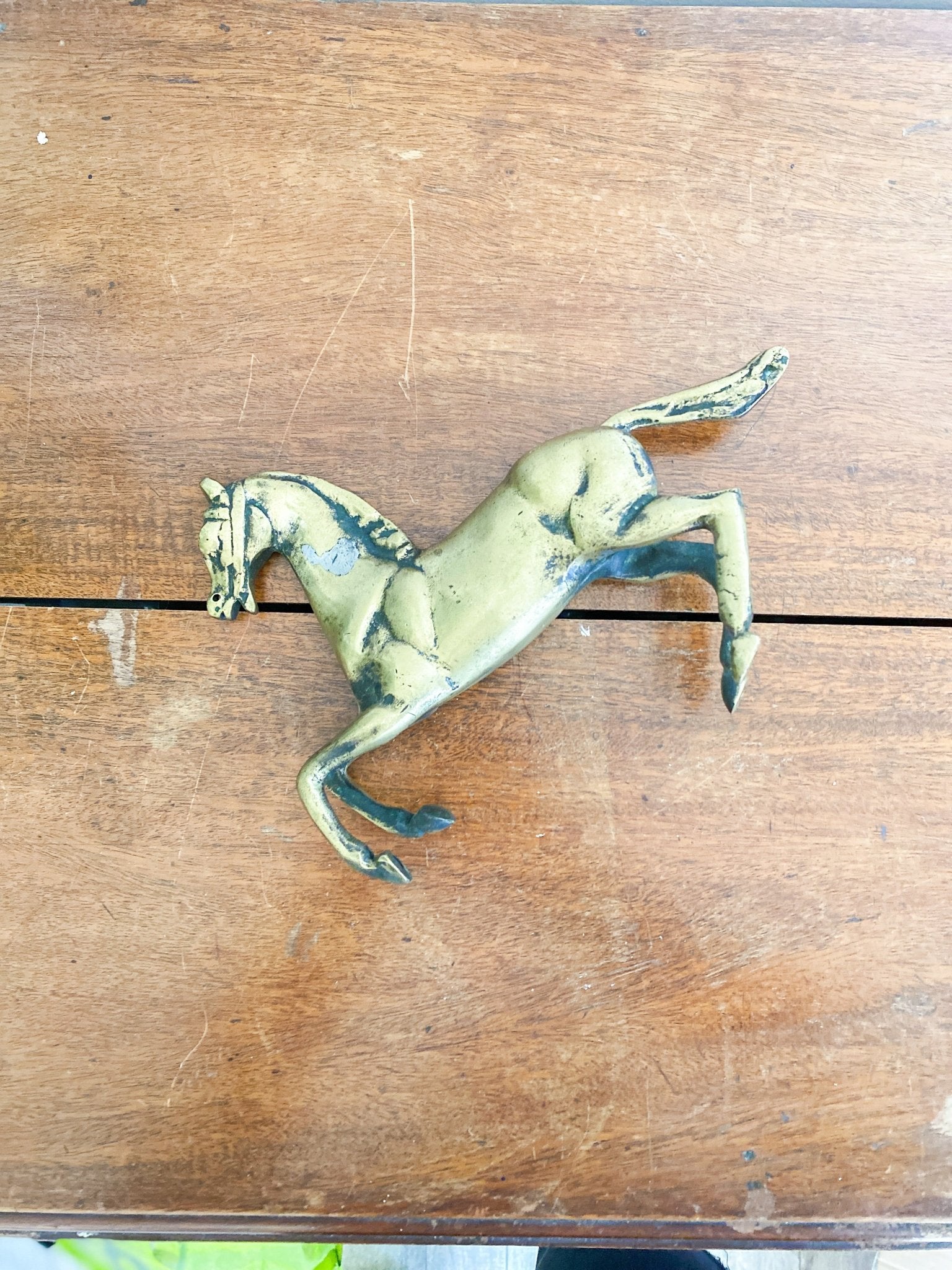 Vintage Brass Horse - Perth Market