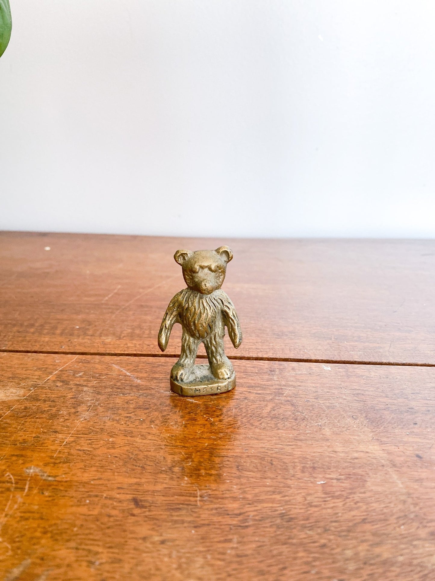 Vintage Brass Teddy Bear Figurine - Perth Market